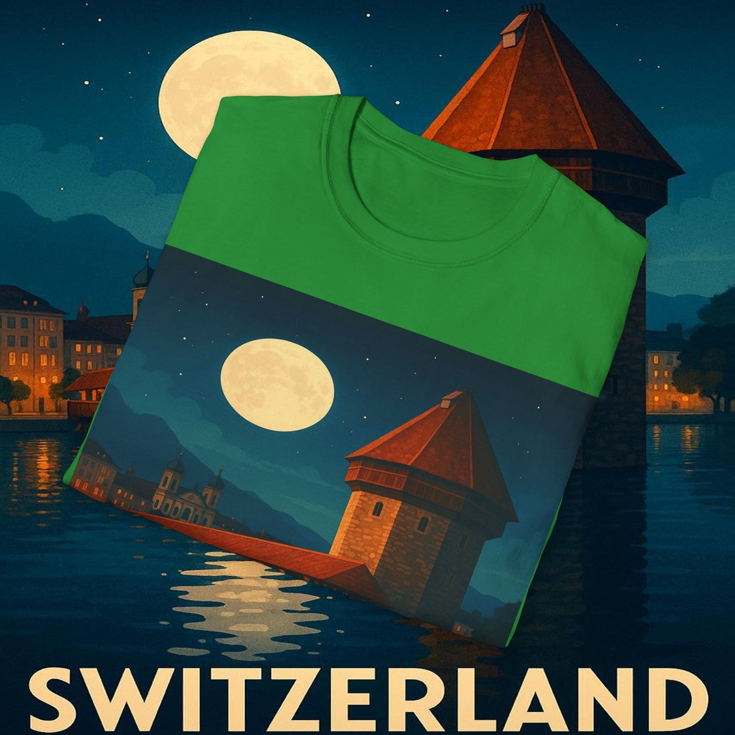 "Camiseta suiza❄️ – Tierra de montañas majestuosas y precisión legendaria"