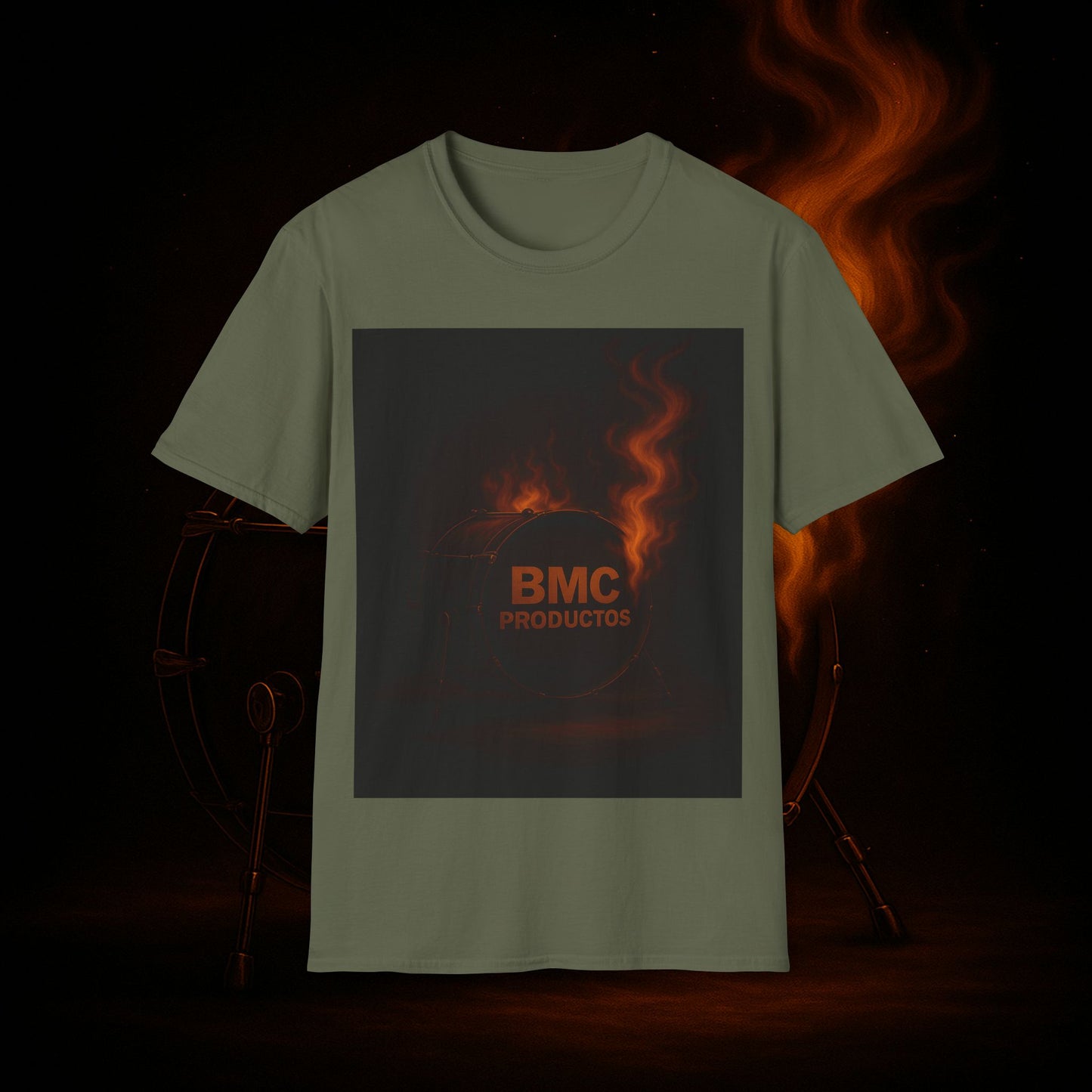 "Camiseta tambora đ„đ„ BMC Productos: Que suene fuerte, que arda siempre.â đ„đ„