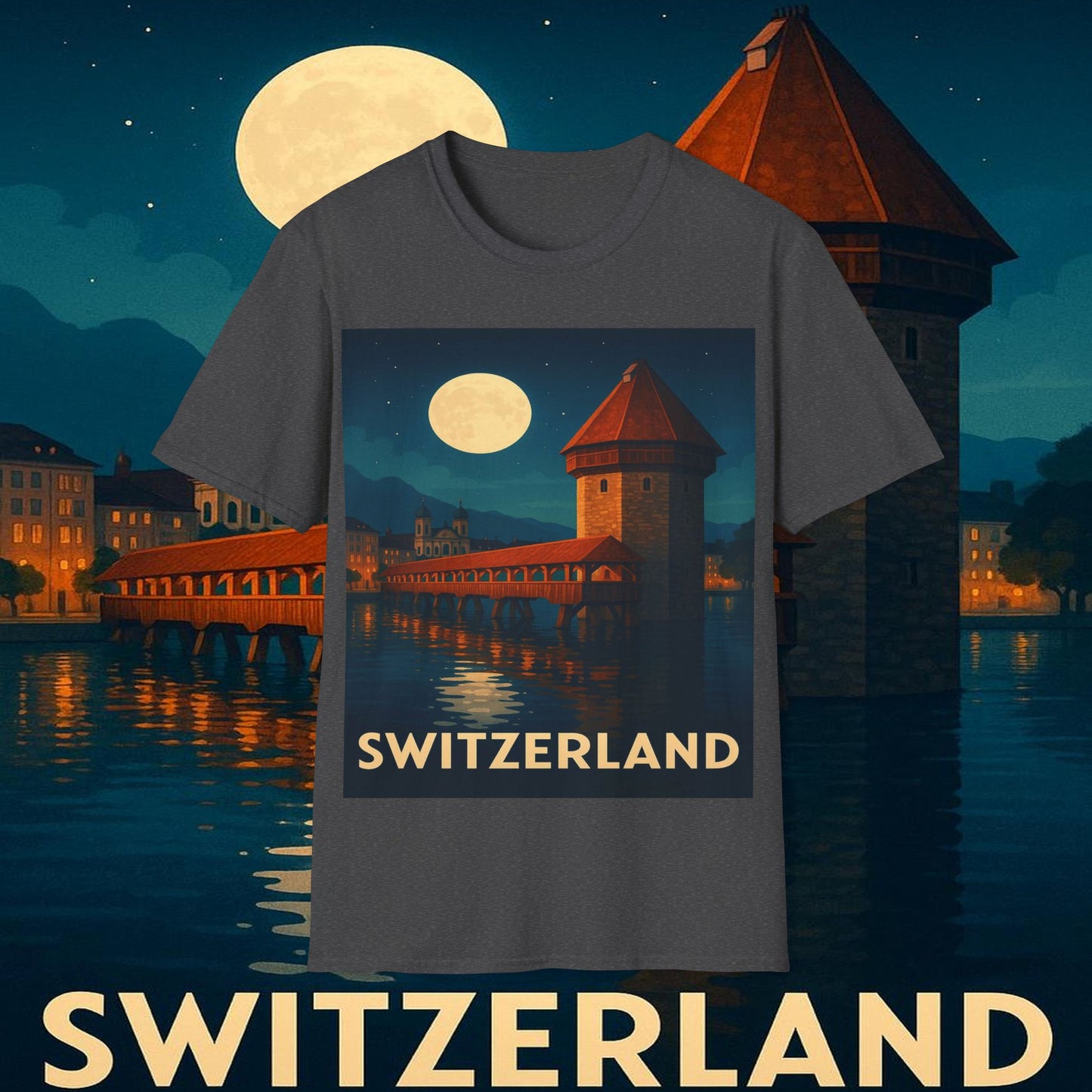 "Camiseta suiza❄️ – Tierra de montañas majestuosas y precisión legendaria"