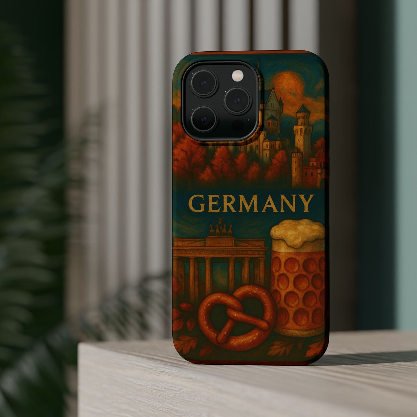 "Funda Magnética Reforzada Alemania: Fortaleza, Historia y Tradición 🎖️🏰🍺"