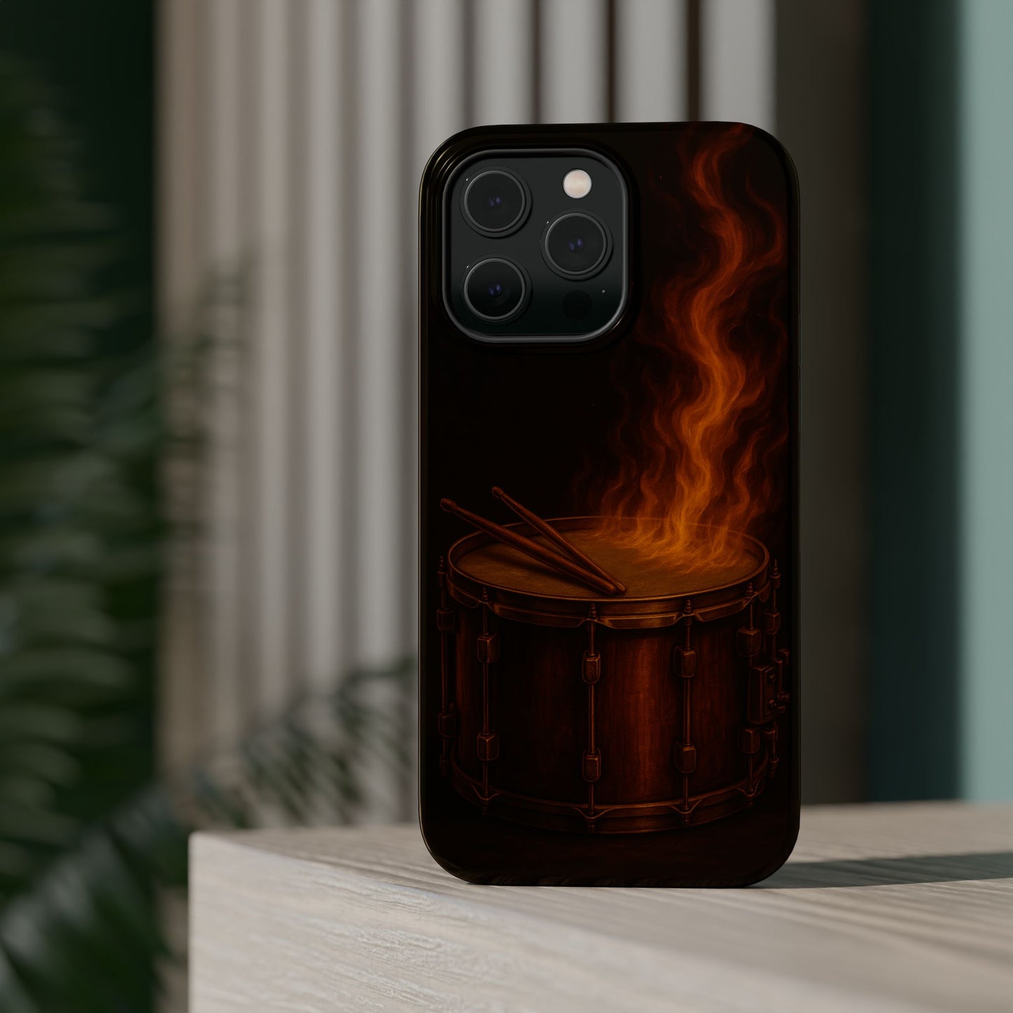 "Funda Magnética Reforzada Magnética Reforzada tarola🥁🔥Precisión, ritmo y fuego.” 🔥🥁