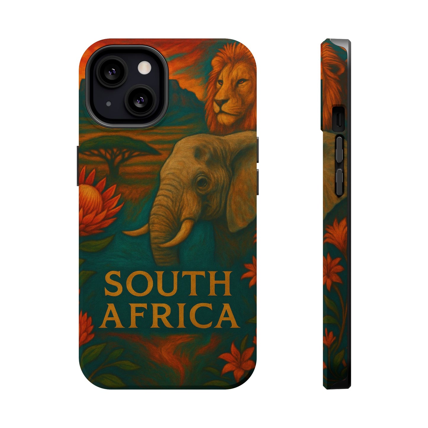 "Funda Magnética Reforzada Magnética Reforzada Sudáfrica 🌍 – Un mundo de aventuras y diversidad"