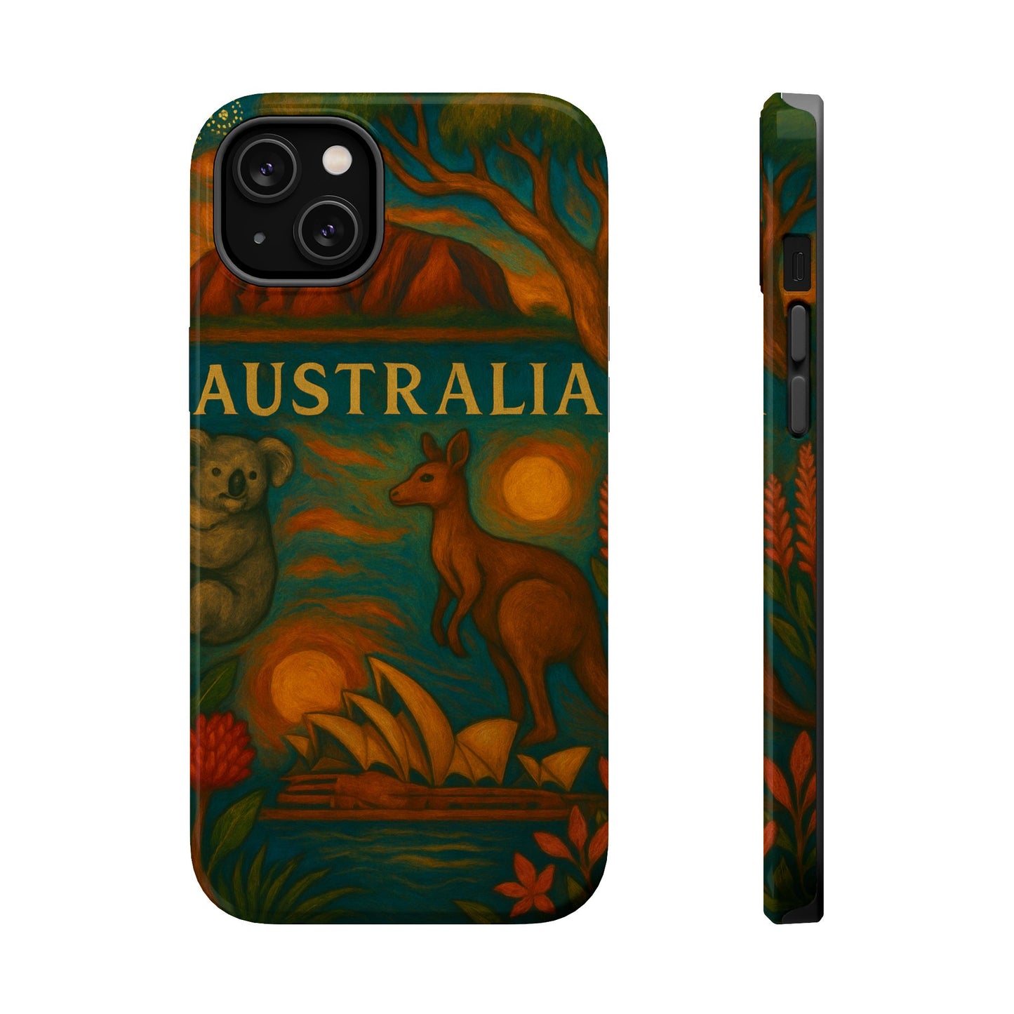 "Funda Magnética Reforzada Magnética Reforzada Australia🌞 – Tierra de maravillas naturales y espíritu libre"