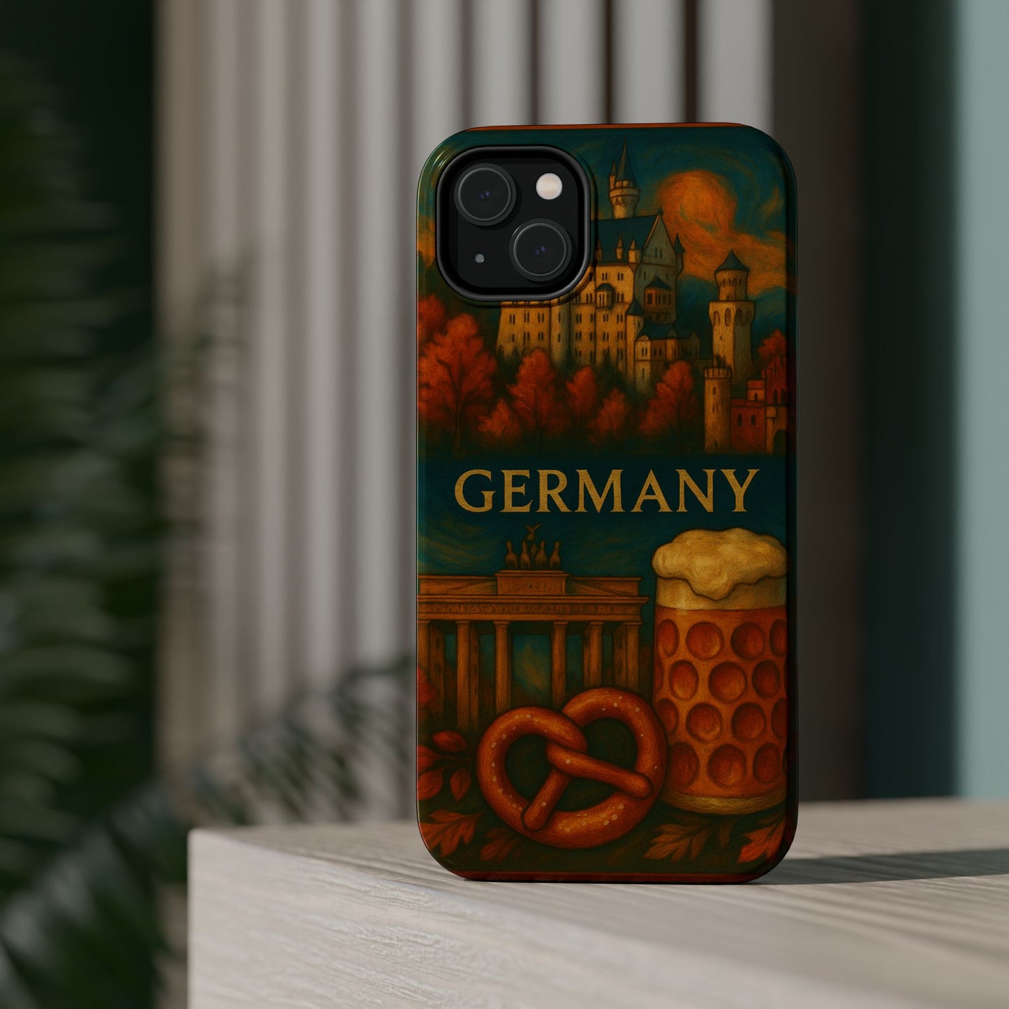 "Funda Magnética Reforzada Alemania: Fortaleza, Historia y Tradición 🎖️🏰🍺"