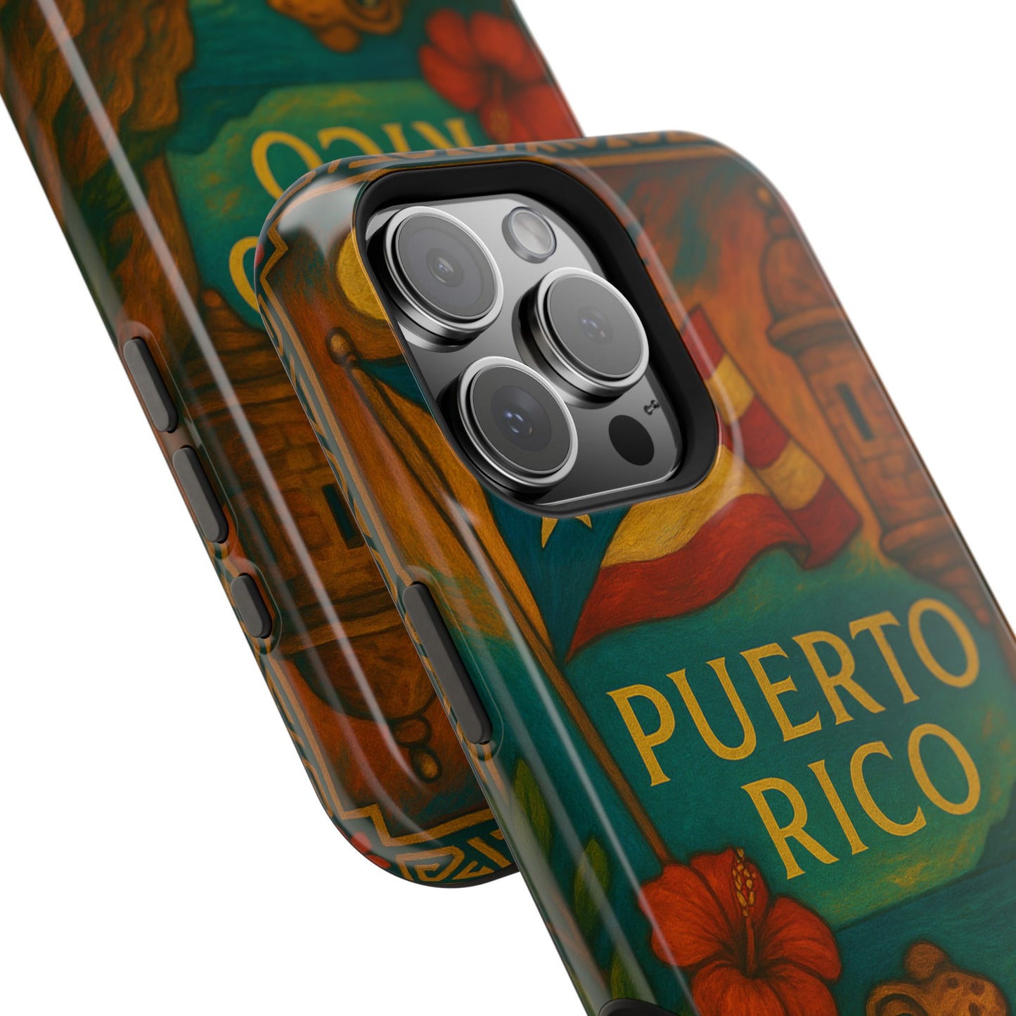 "Reinforced Magnetic Case Puerto Rico – Caribbean rhythm, soul, and color"