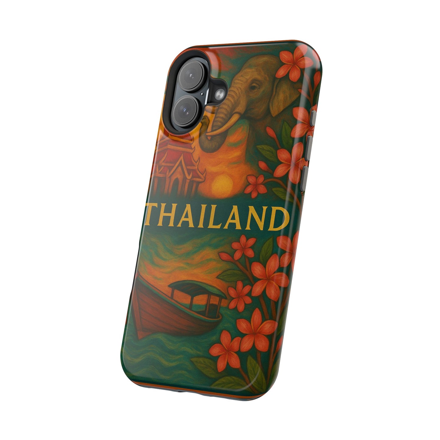 "Funda Magnética Reforzada Magnética Reforzada Thailand🌴 – El Reino de las Sonrisas y la Aventura"