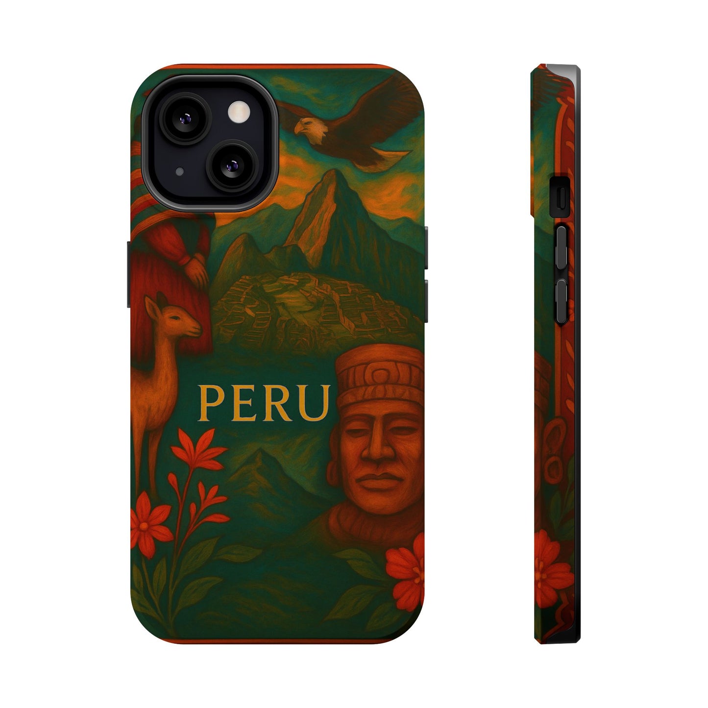 "Funda Magnética Reforzada Perú: Misticismo, Historia y Maravillas Eternas 🏔️🦙🛕"