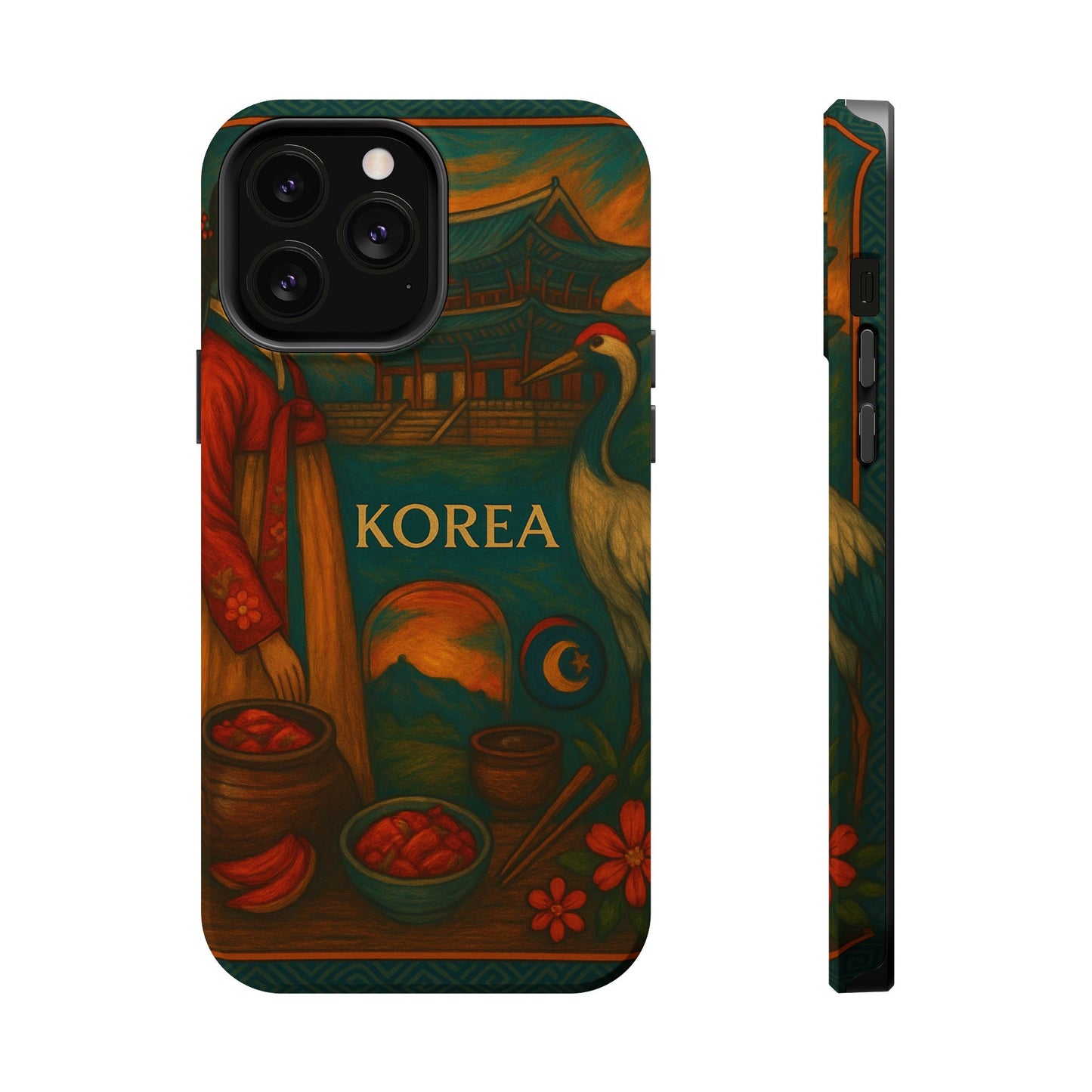 "Funda Magnética Reforzada Magnética Reforzada corea 🌸 – Tradición milenaria y modernidad vibrante"