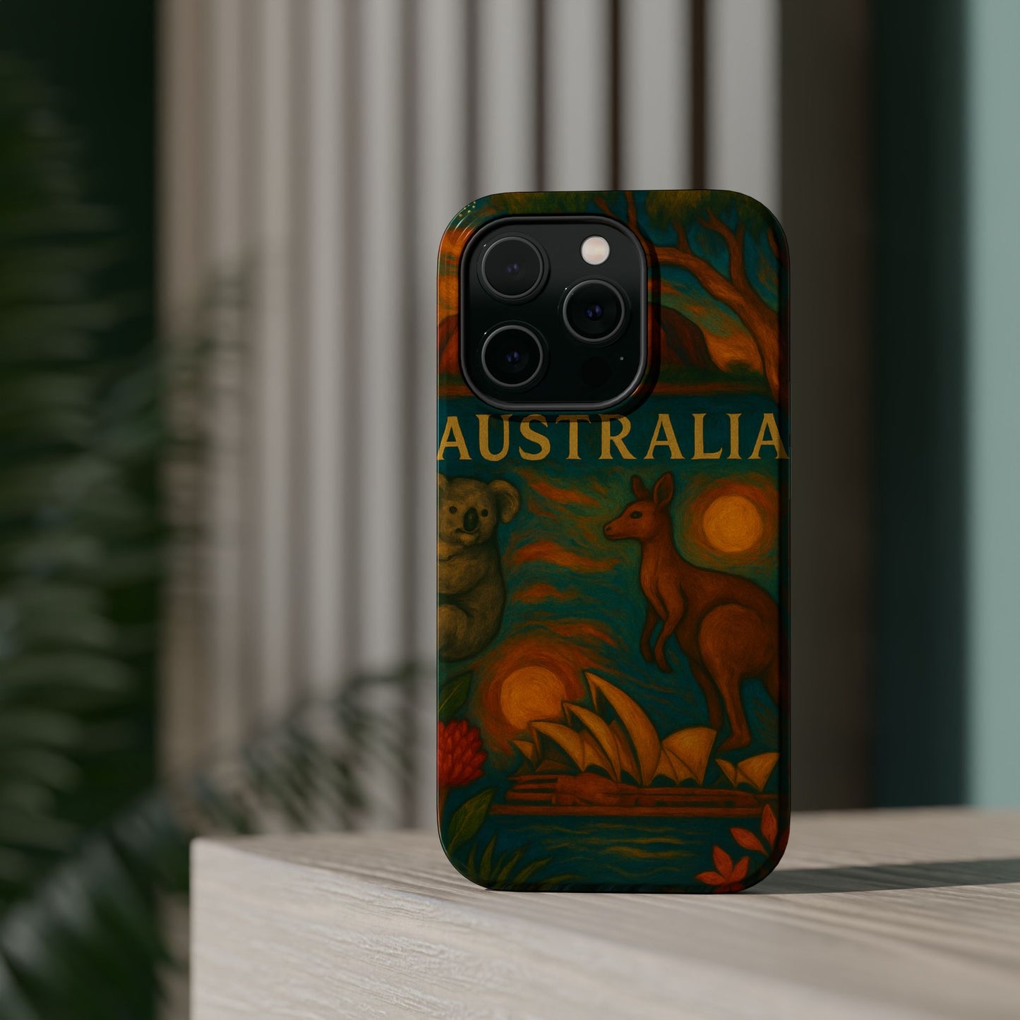 "Funda Magnética Reforzada Magnética Reforzada Australia🌞 – Tierra de maravillas naturales y espíritu libre"