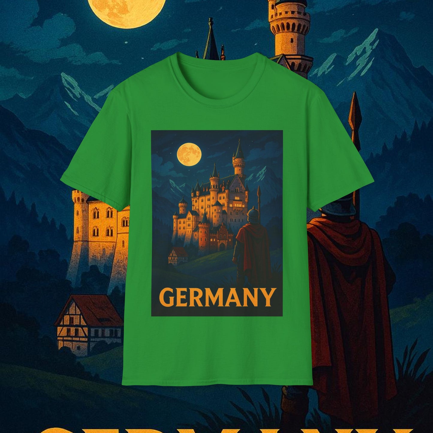 "Camiseta Alemania: Fortaleza, Historia y Tradición 🎖️🏰🍺