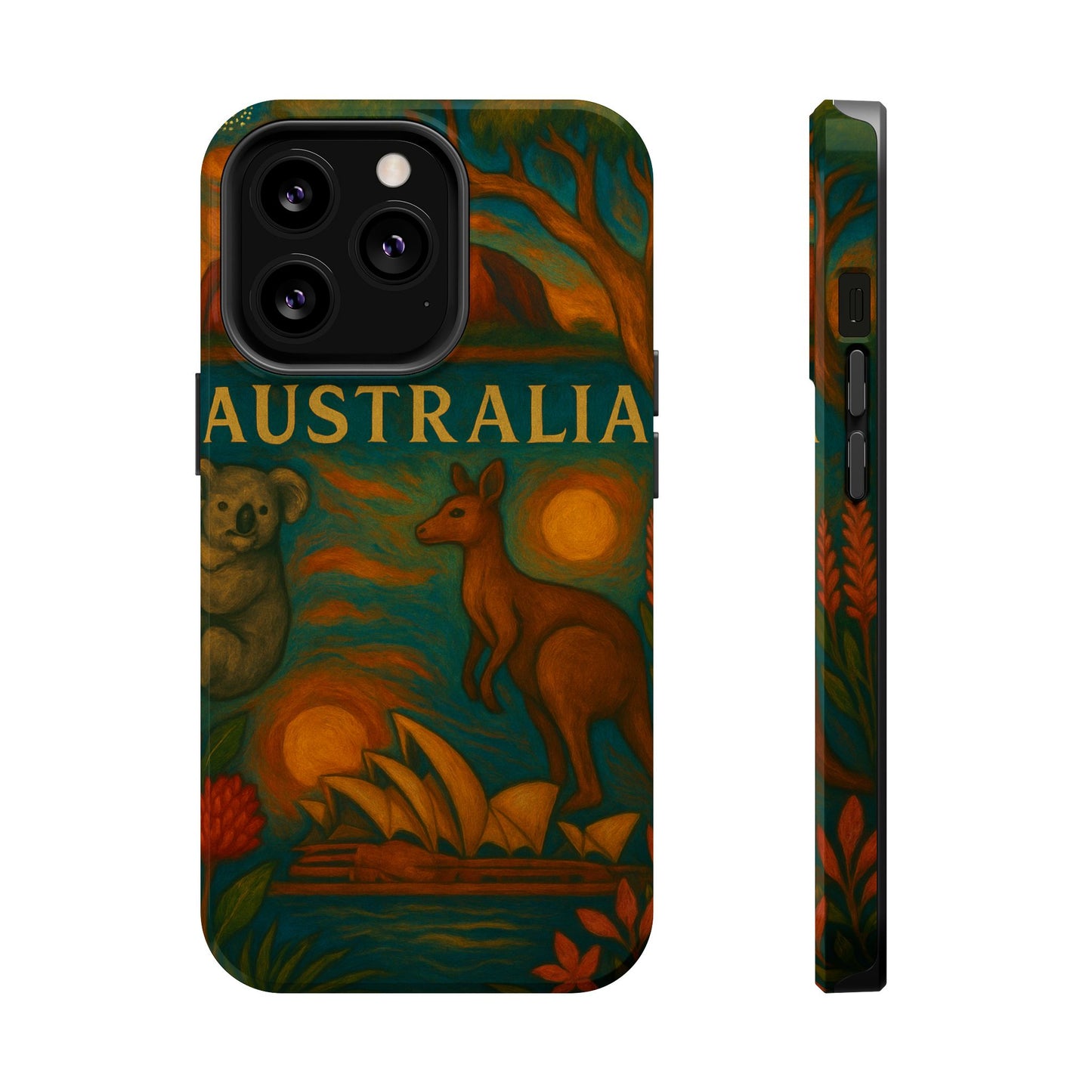 "Funda Magnética Reforzada Magnética Reforzada Australia🌞 – Tierra de maravillas naturales y espíritu libre"