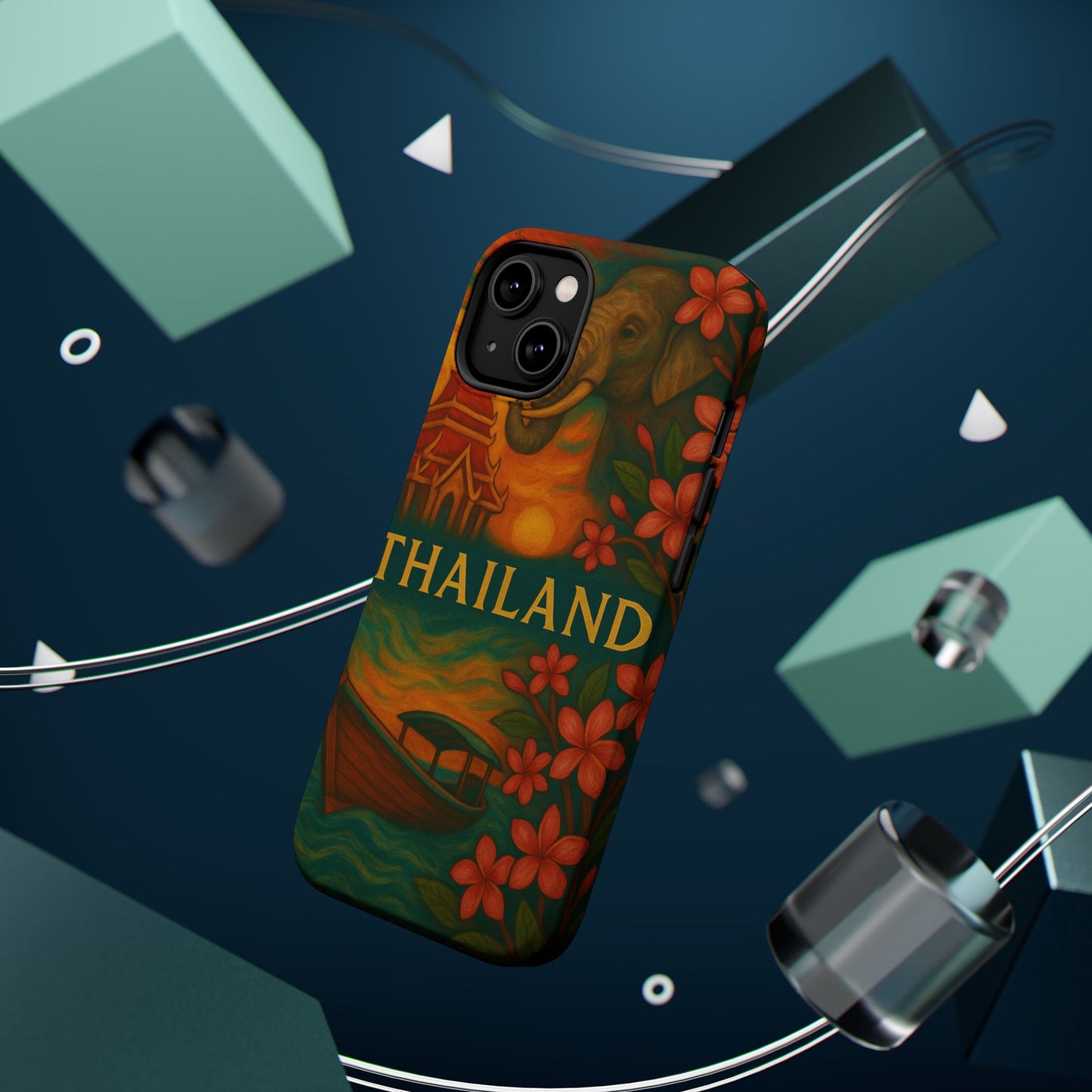 "Funda Magnética Reforzada Magnética Reforzada Thailand🌴 – El Reino de las Sonrisas y la Aventura"