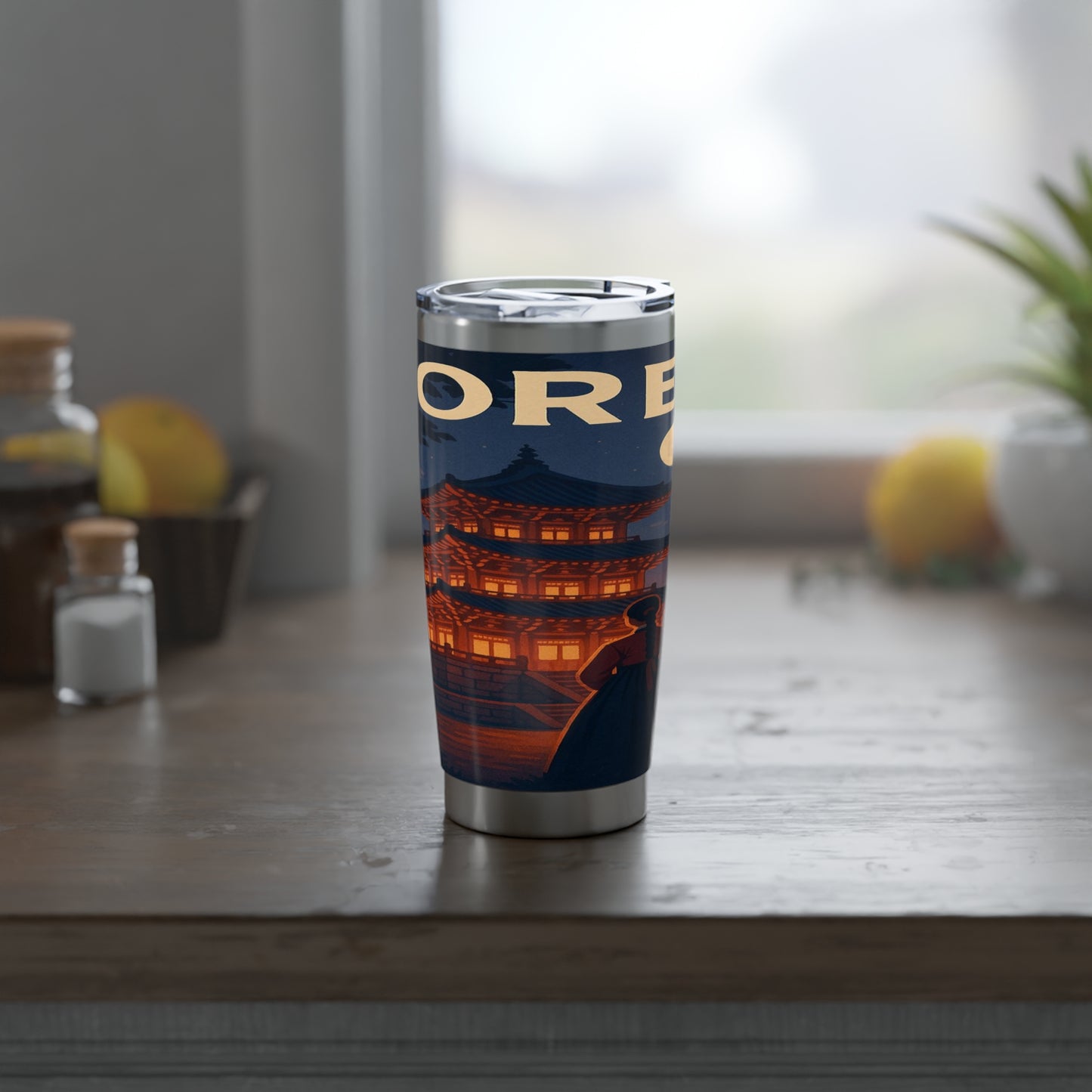 "Vaso Térmico Vagabond 20oz corea 🌸 – Tradición milenaria y modernidad vibrante"