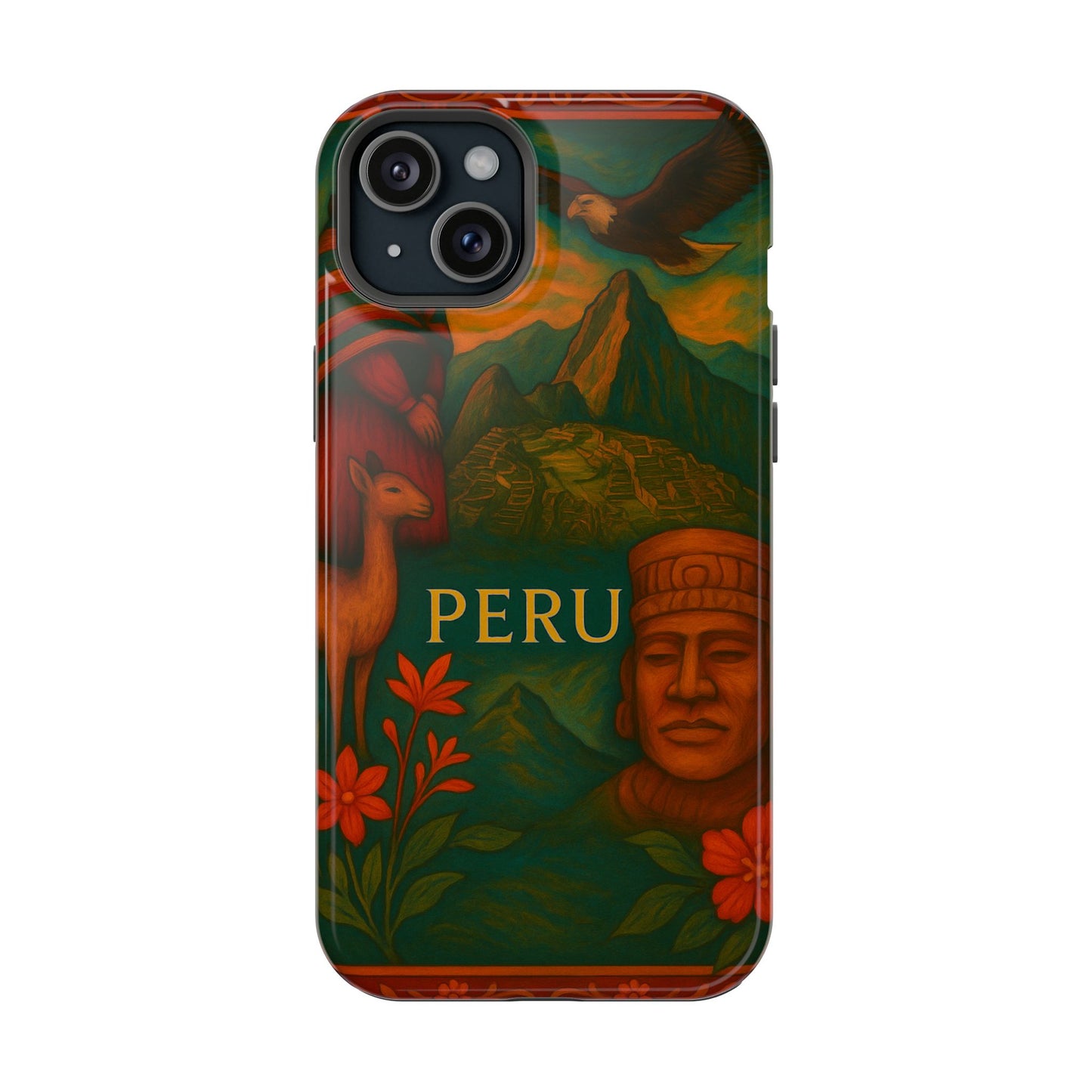 "Funda Magnética Reforzada Perú: Misticismo, Historia y Maravillas Eternas 🏔️🦙🛕"