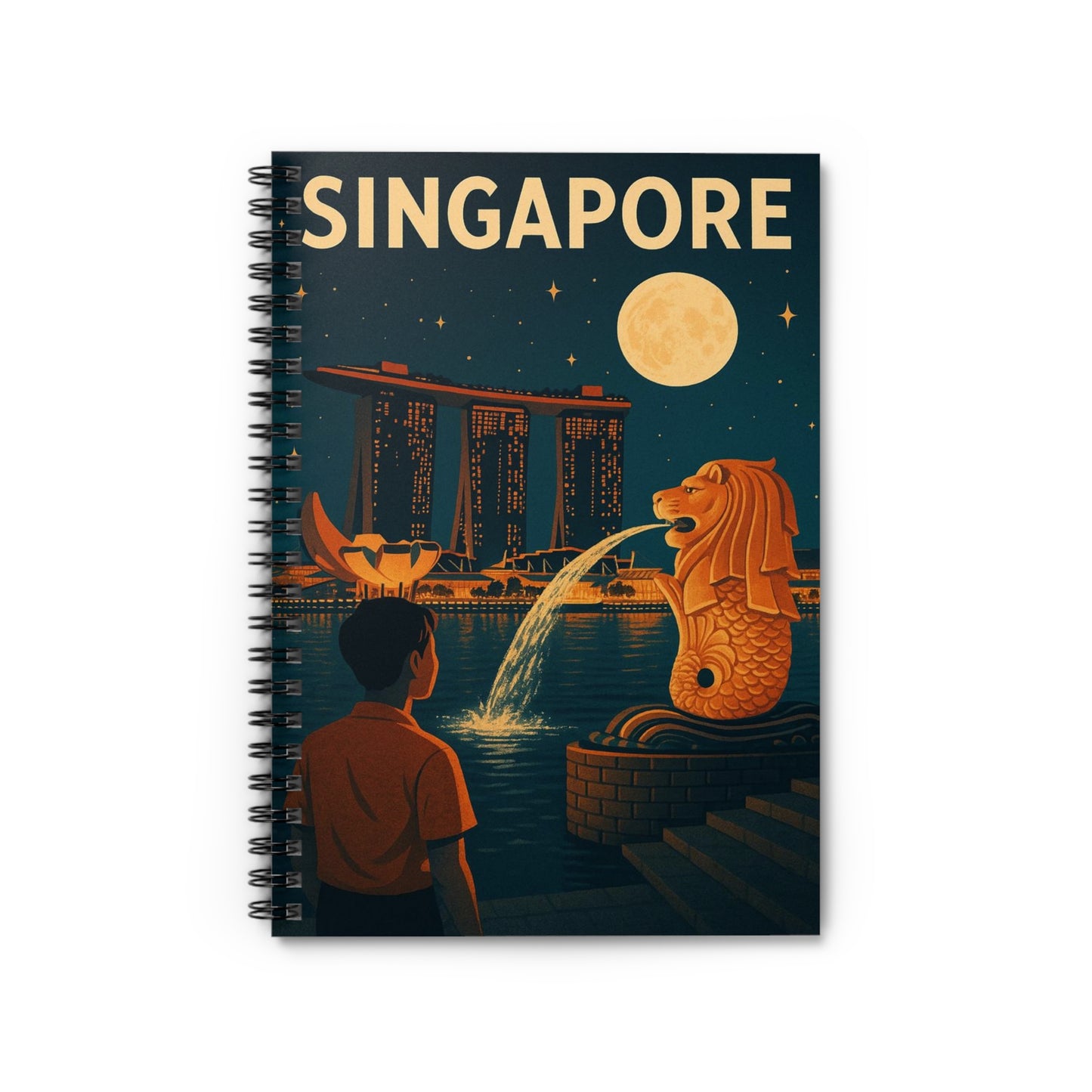 "libreta Singapur 🌆 – Futuro, cultura y naturaleza en un solo lugar"