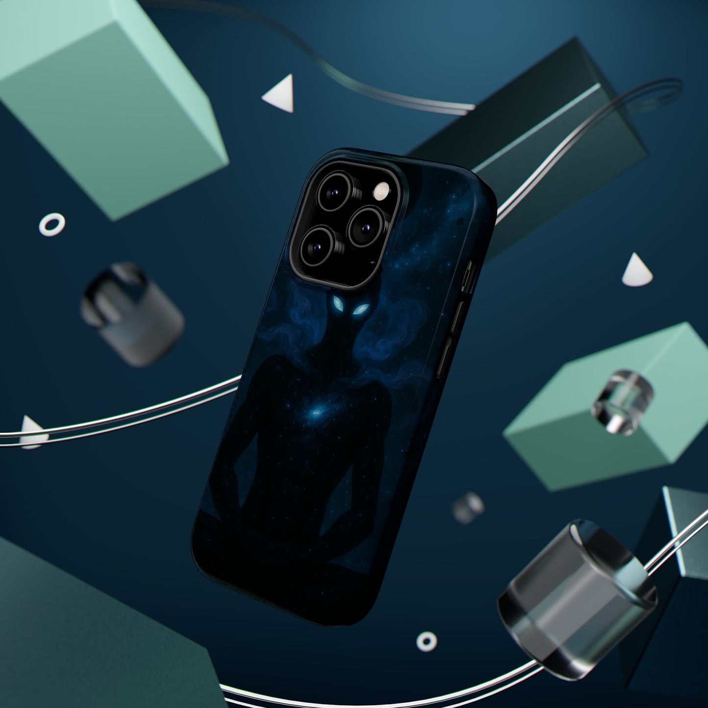 "Funda Magnética Reforzada 🌌 Nok Tael, el Destello del Vacío"