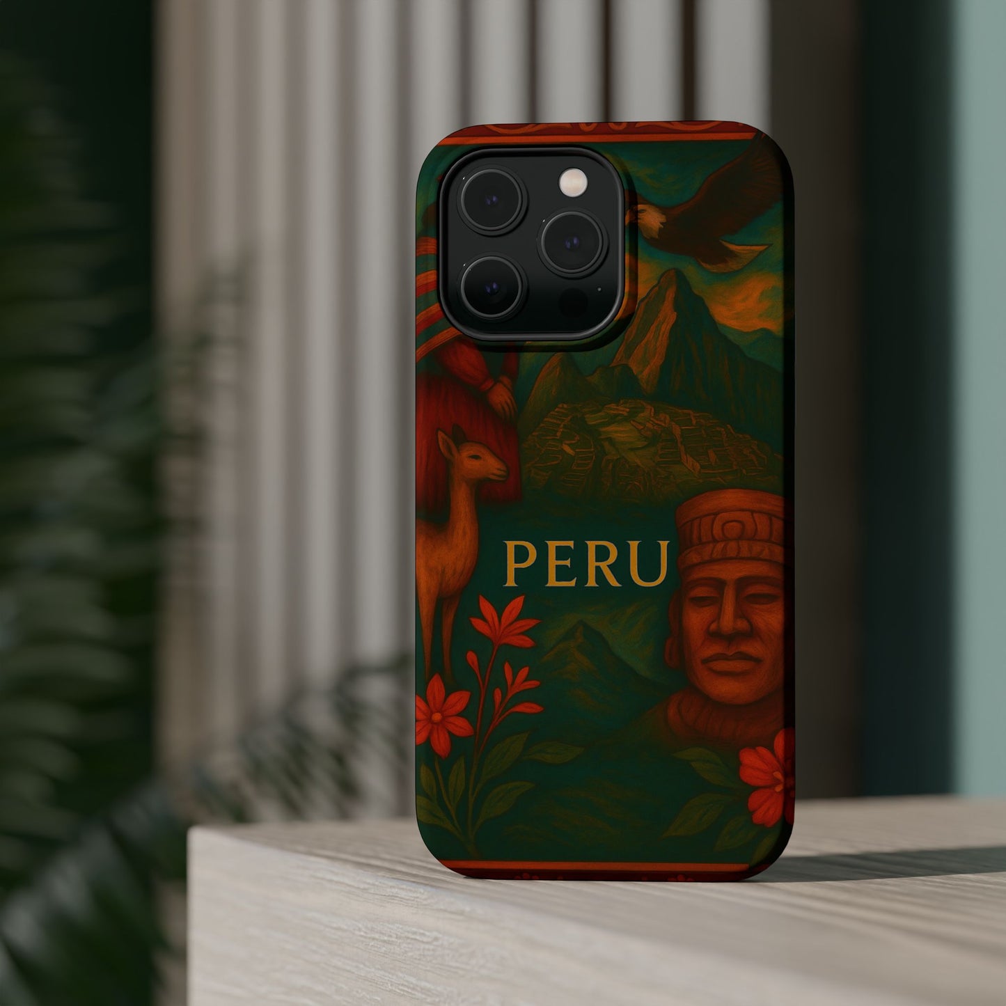 "Funda Magnética Reforzada Perú: Misticismo, Historia y Maravillas Eternas 🏔️🦙🛕"
