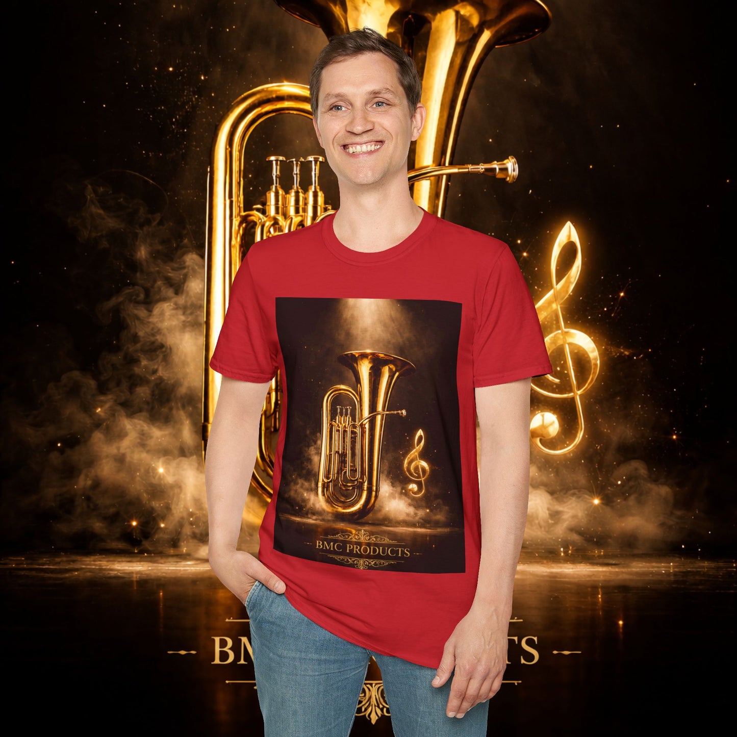 "Camiseta Tuba 🎺🔥 Cuando el alma suena, todo arde.”