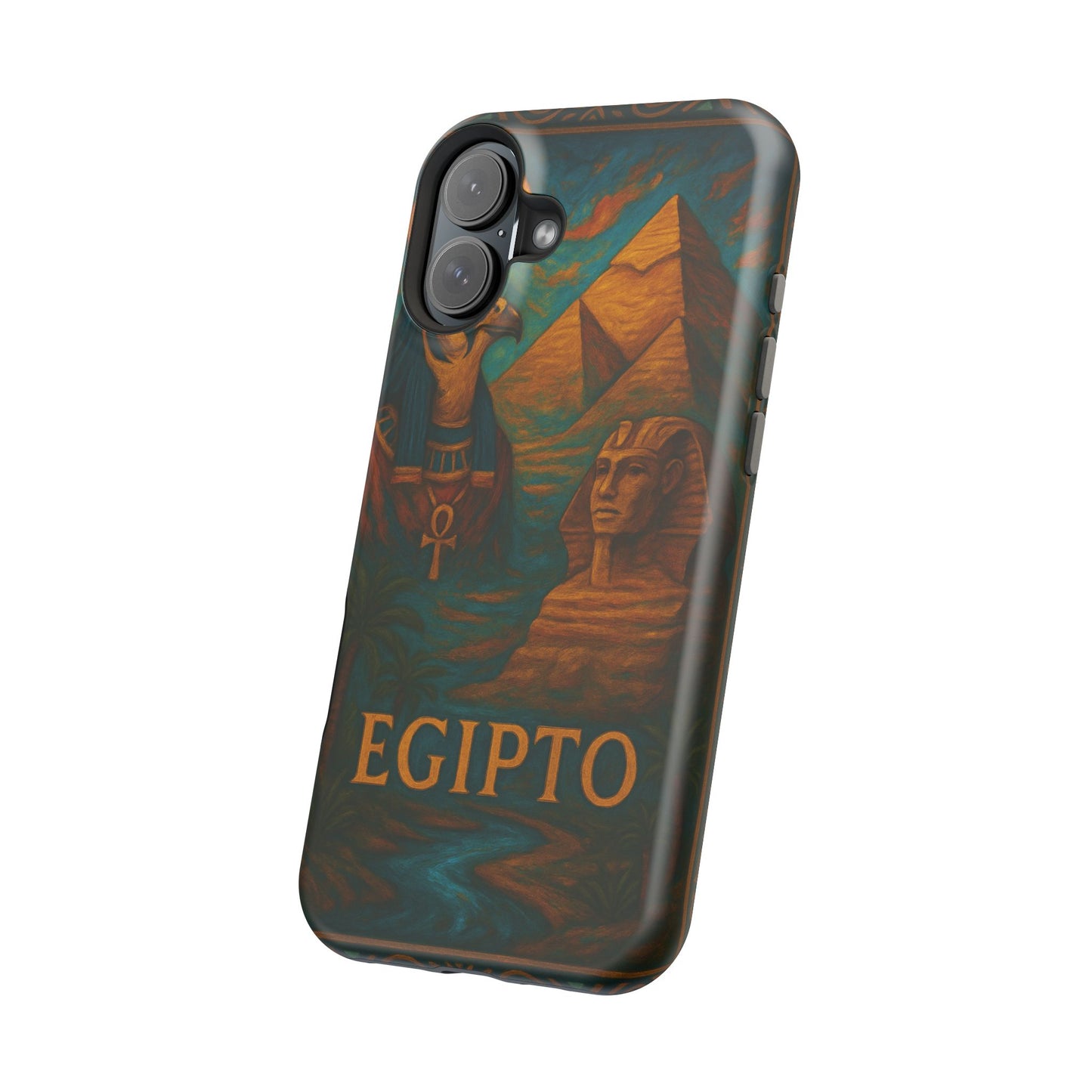 "Funda Magnética Reforzada Egipto Misterio Dorado del Nilo 🏺🌅🐫