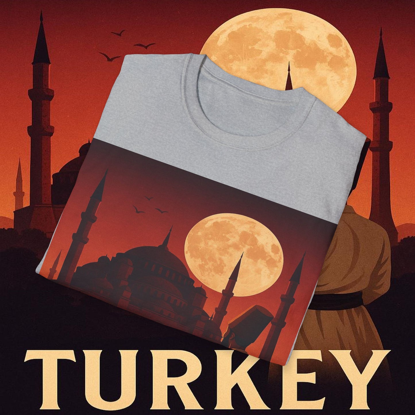 "Camiseta turquia✨ – Donde Oriente y Occidente se abrazan"