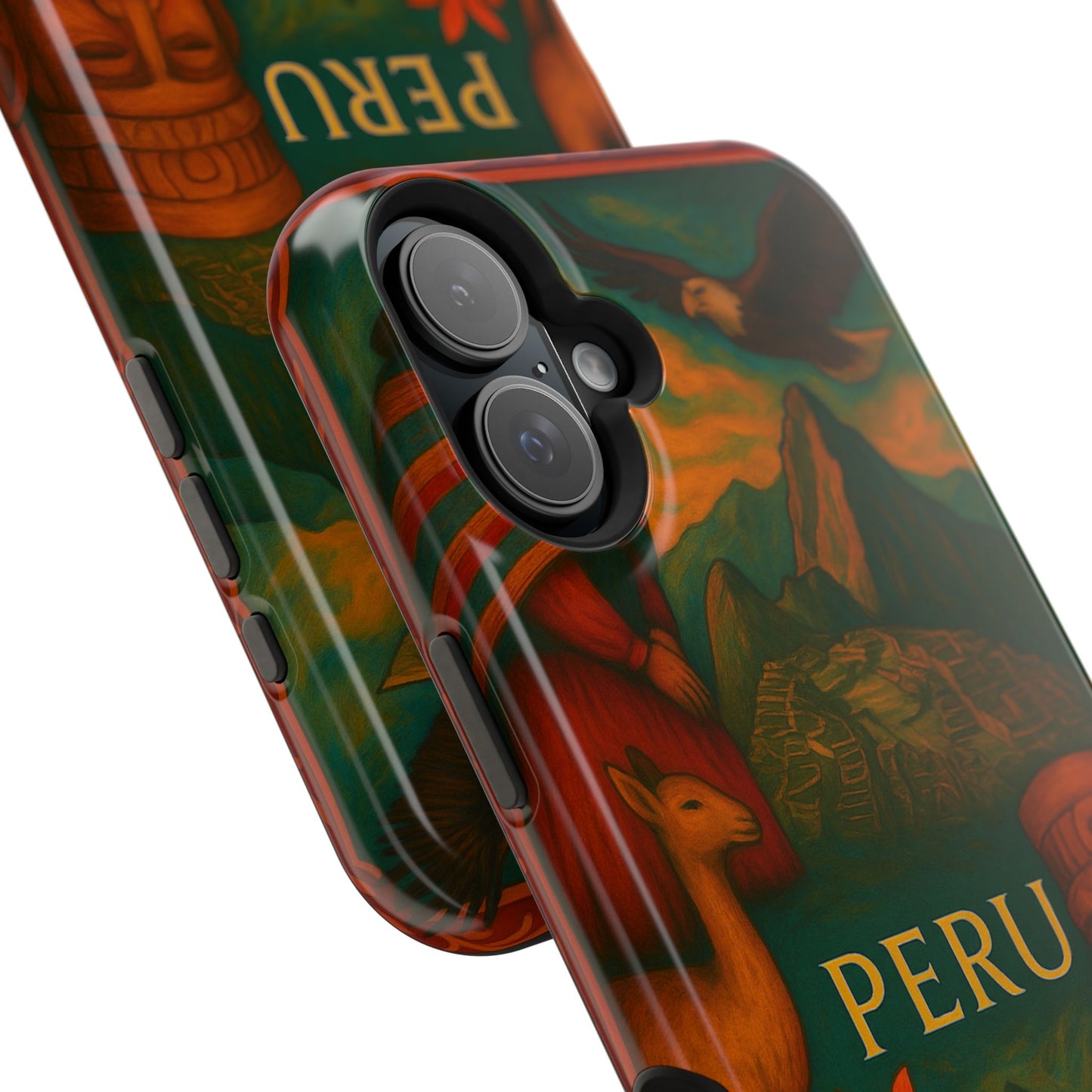"Funda Magnética Reforzada Perú: Misticismo, Historia y Maravillas Eternas 🏔️🦙🛕"