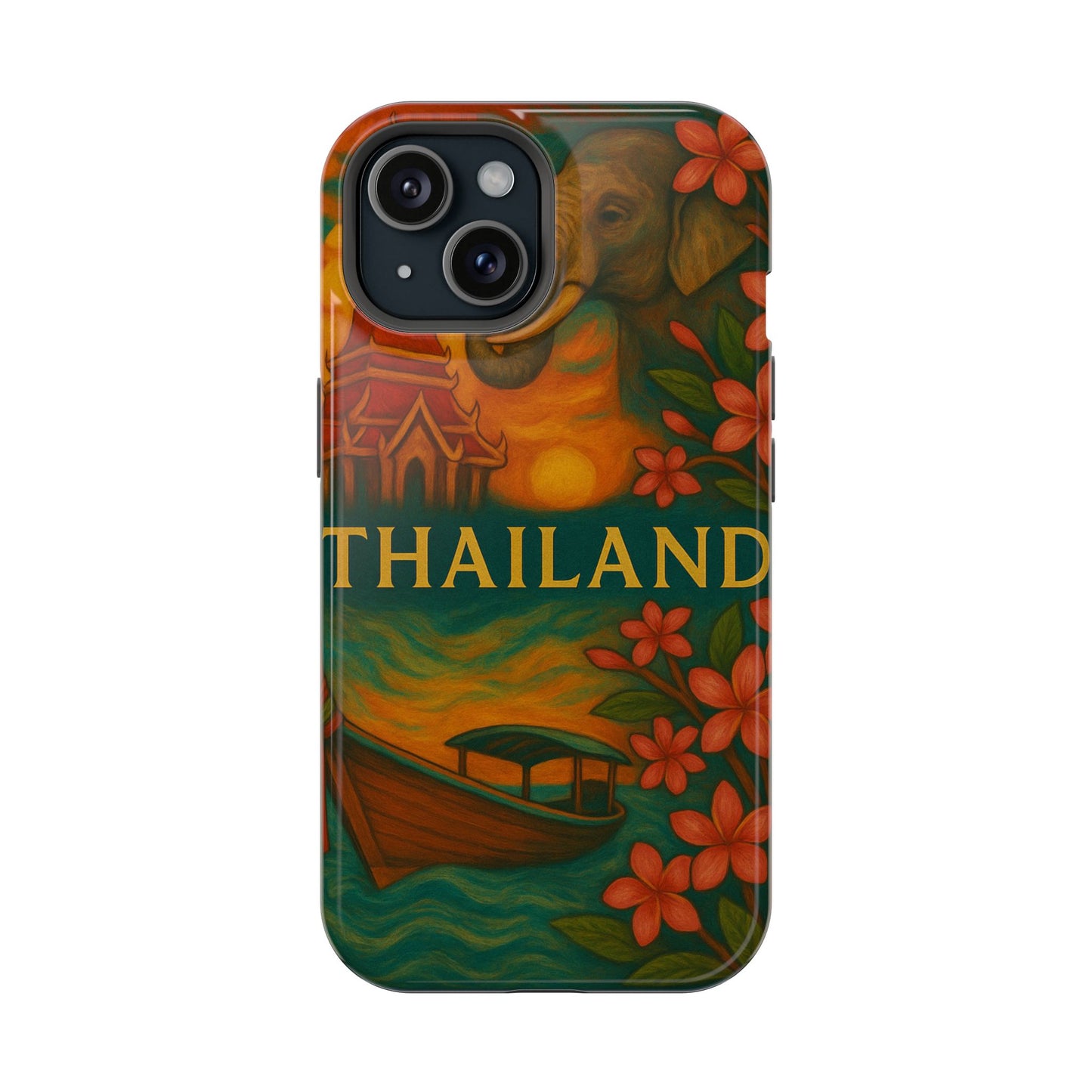 "Funda Magnética Reforzada Magnética Reforzada Thailand🌴 – El Reino de las Sonrisas y la Aventura"