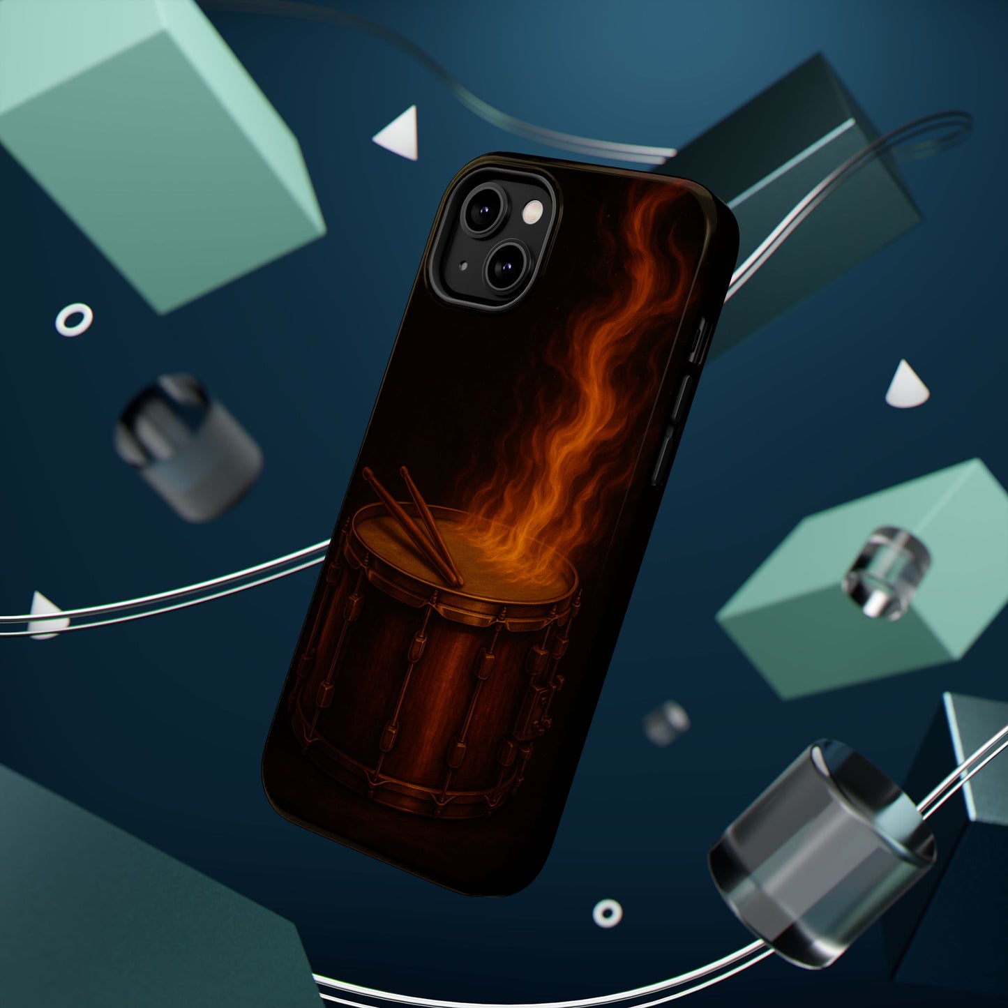"Funda Magnética Reforzada Magnética Reforzada tarola🥁🔥Precisión, ritmo y fuego.” 🔥🥁