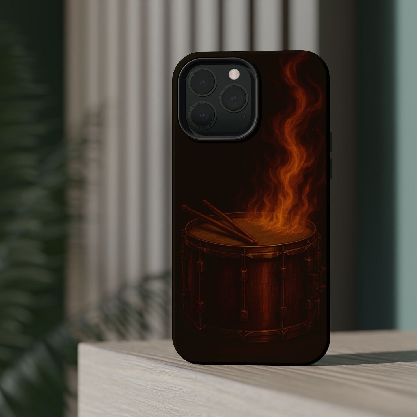 "Funda Magnética Reforzada Magnética Reforzada tarola🥁🔥Precisión, ritmo y fuego.” 🔥🥁