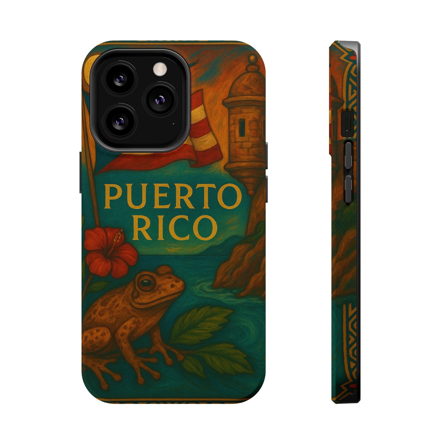 "Reinforced Magnetic Case Puerto Rico – Caribbean rhythm, soul, and color"