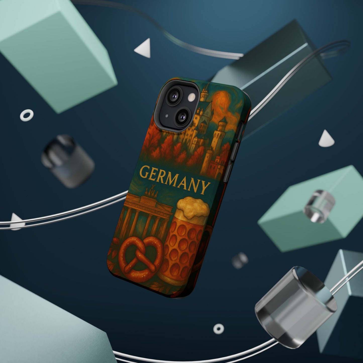 "Funda Magnética Reforzada Alemania: Fortaleza, Historia y Tradición 🎖️🏰🍺"