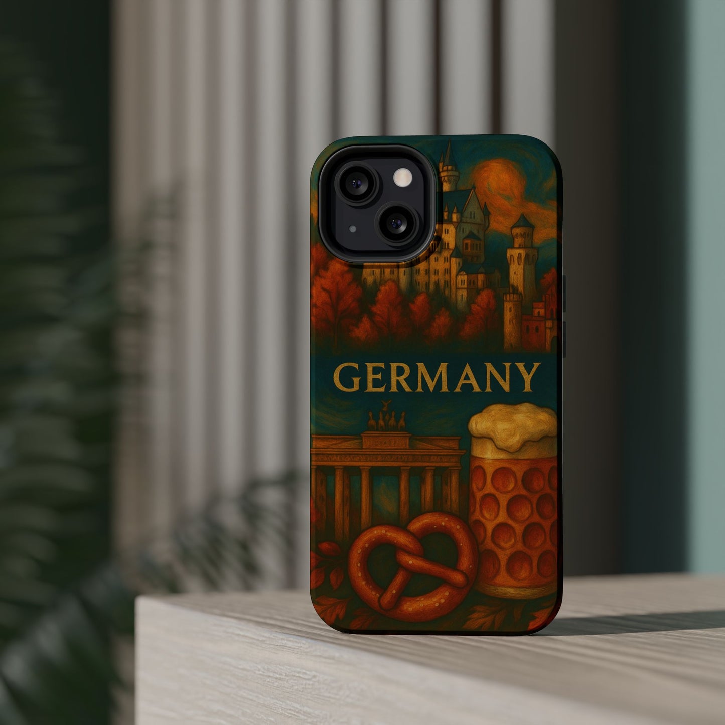 "Funda Magnética Reforzada Alemania: Fortaleza, Historia y Tradición 🎖️🏰🍺"