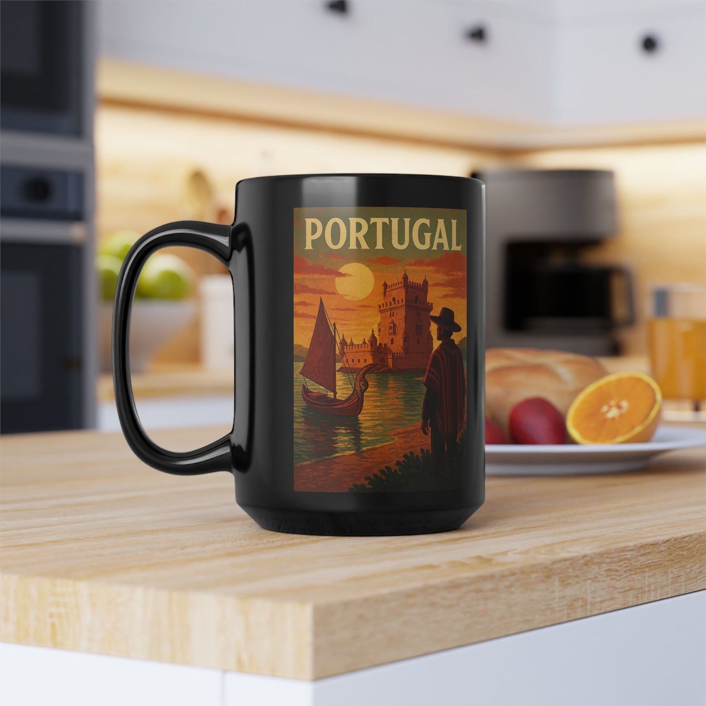 "Taza Portugal: Encanto Atlántico, Fados y Azulejos 🌊🎶🧿"