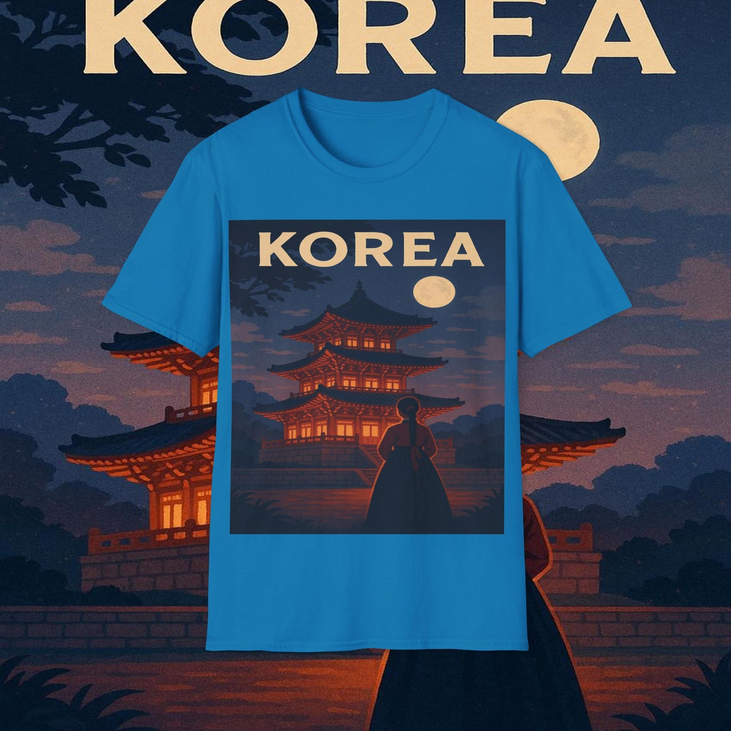 "Camiseta corea 🌸 – Tradición milenaria y modernidad vibrante"