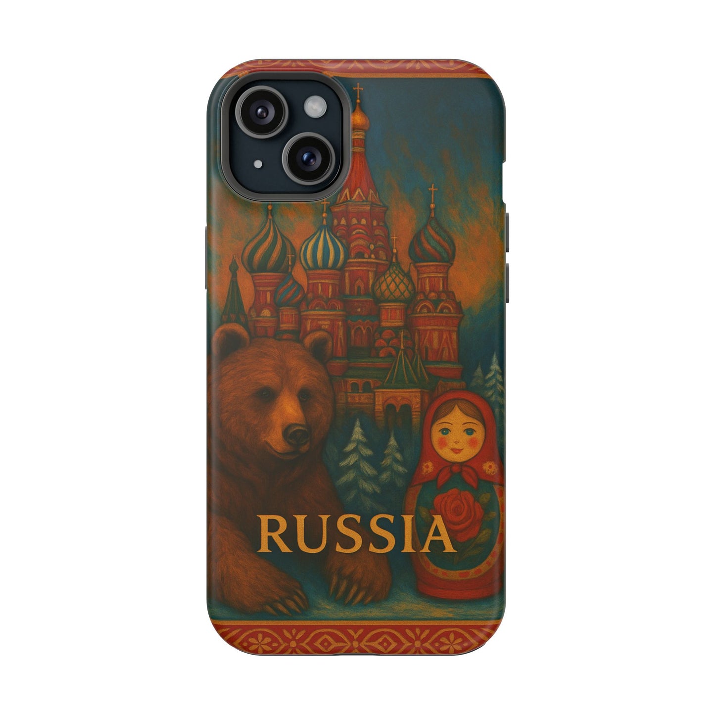 "Funda Magnética Reforzada Magnética Reforzada Rusia❄️ – Tierra de historia, misterio y grandeza"