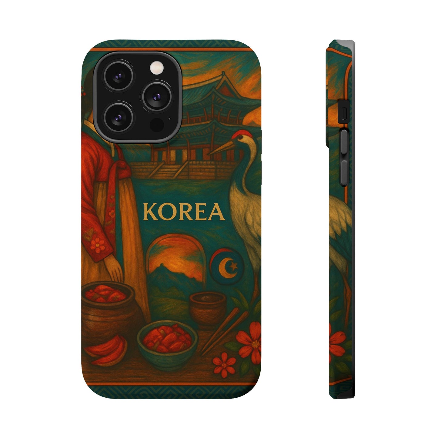 "Funda Magnética Reforzada Magnética Reforzada corea 🌸 – Tradición milenaria y modernidad vibrante"