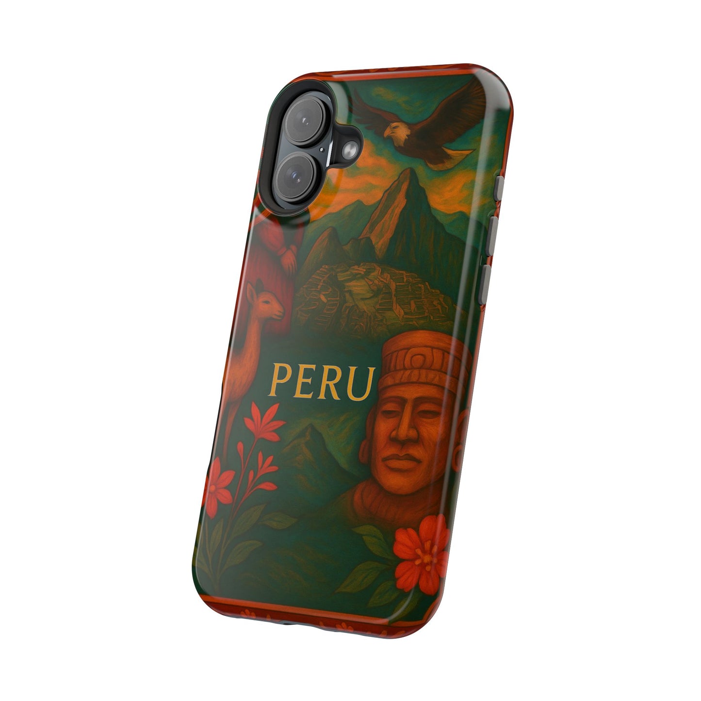 "Funda Magnética Reforzada Perú: Misticismo, Historia y Maravillas Eternas 🏔️🦙🛕"