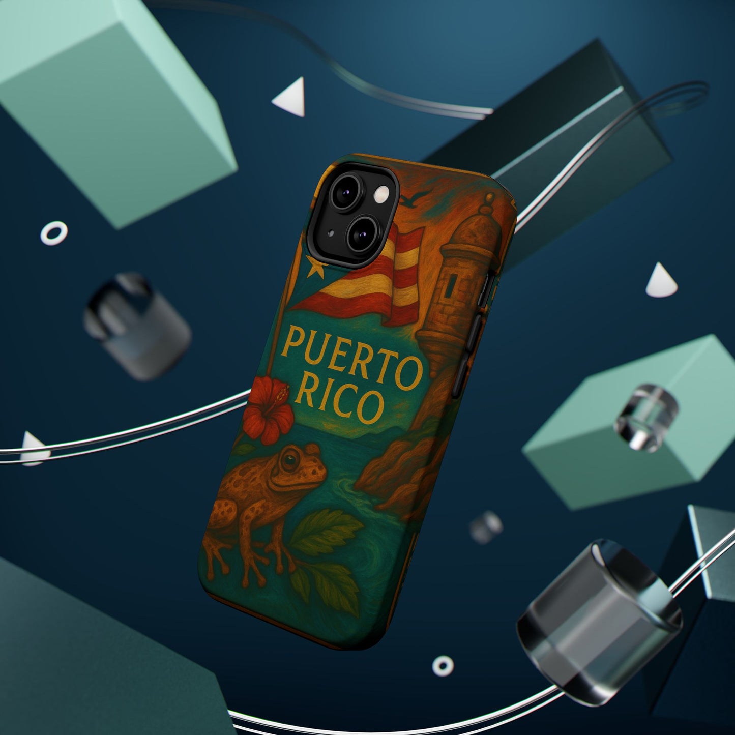"Reinforced Magnetic Case Puerto Rico – Caribbean rhythm, soul, and color"