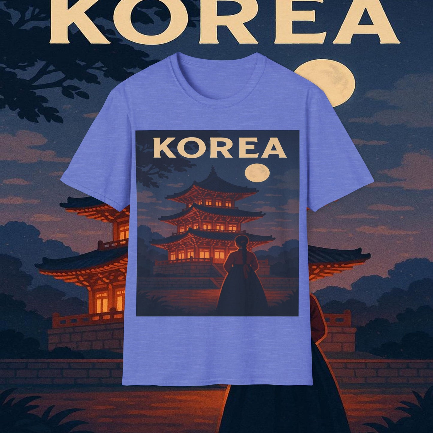 "Camiseta corea 🌸 – Tradición milenaria y modernidad vibrante"