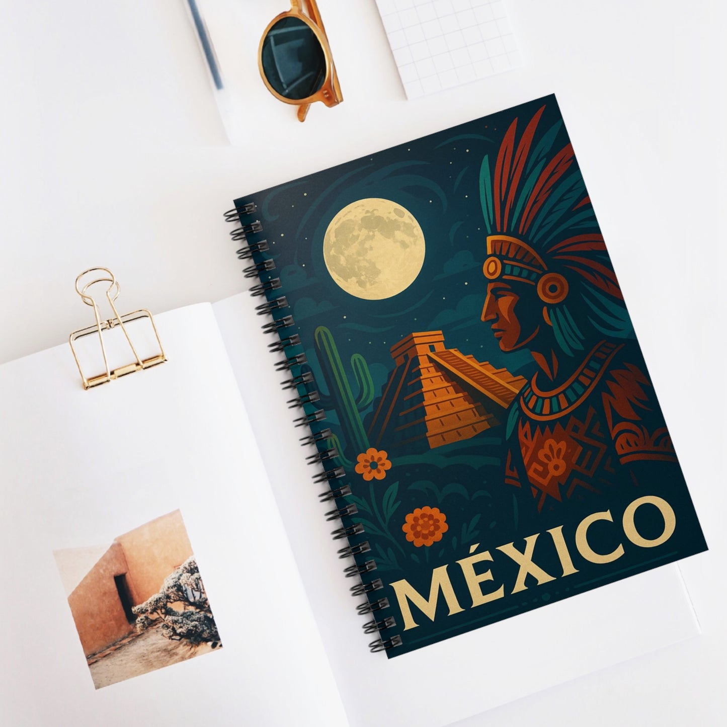 "libreta México: Tierra de Colores, Cultura y Corazón 🌵🎉🪅"