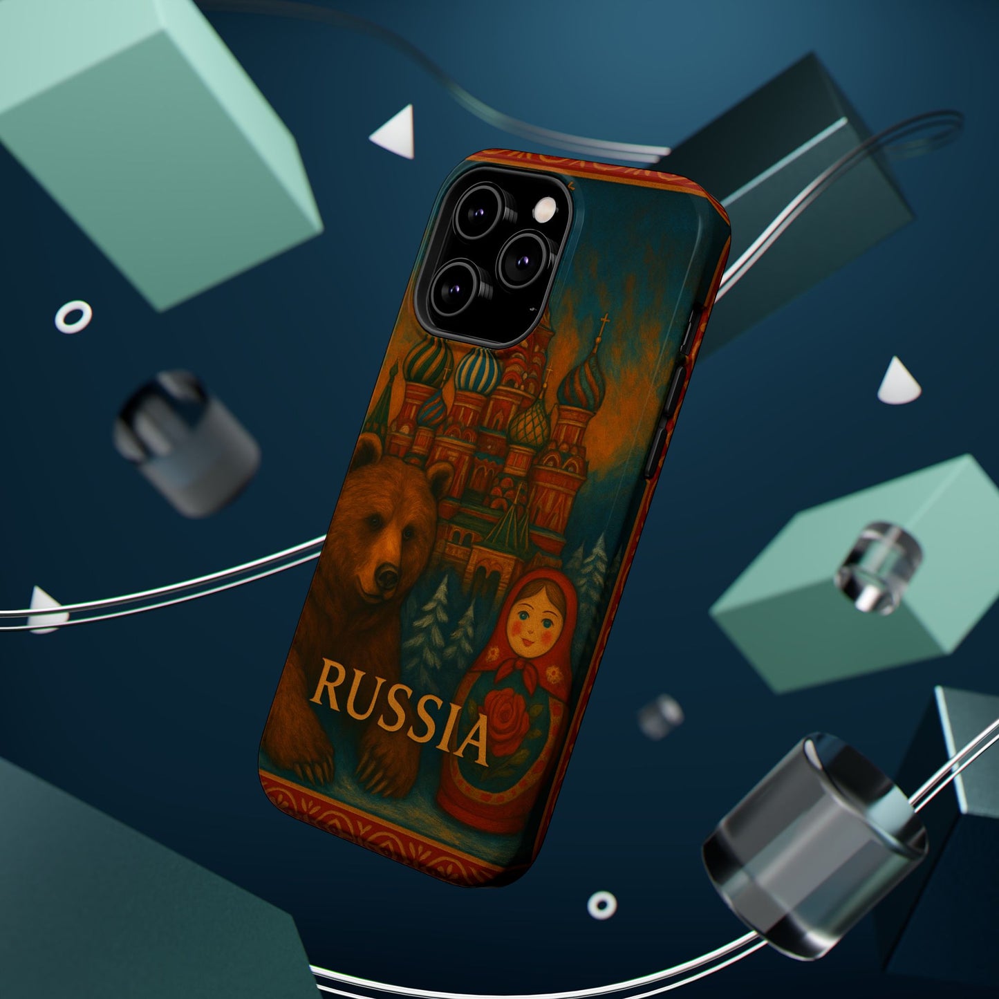 "Funda Magnética Reforzada Magnética Reforzada Rusia❄️ – Tierra de historia, misterio y grandeza"