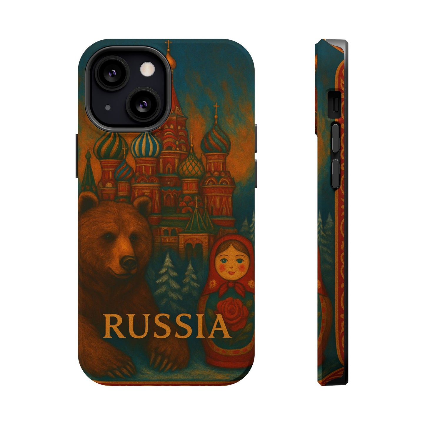 "Funda Magnética Reforzada Magnética Reforzada Rusia❄️ – Tierra de historia, misterio y grandeza"