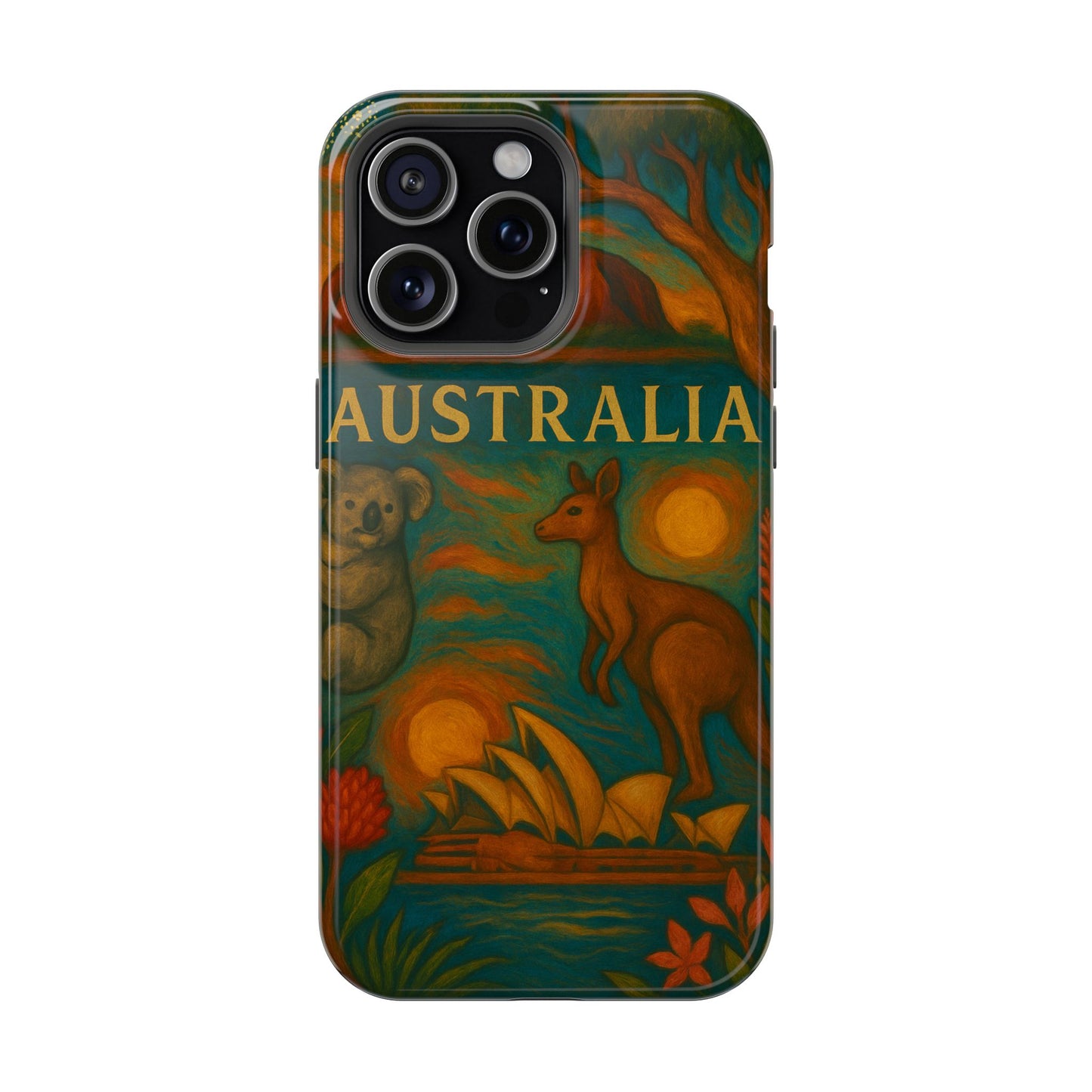 "Funda Magnética Reforzada Magnética Reforzada Australia🌞 – Tierra de maravillas naturales y espíritu libre"