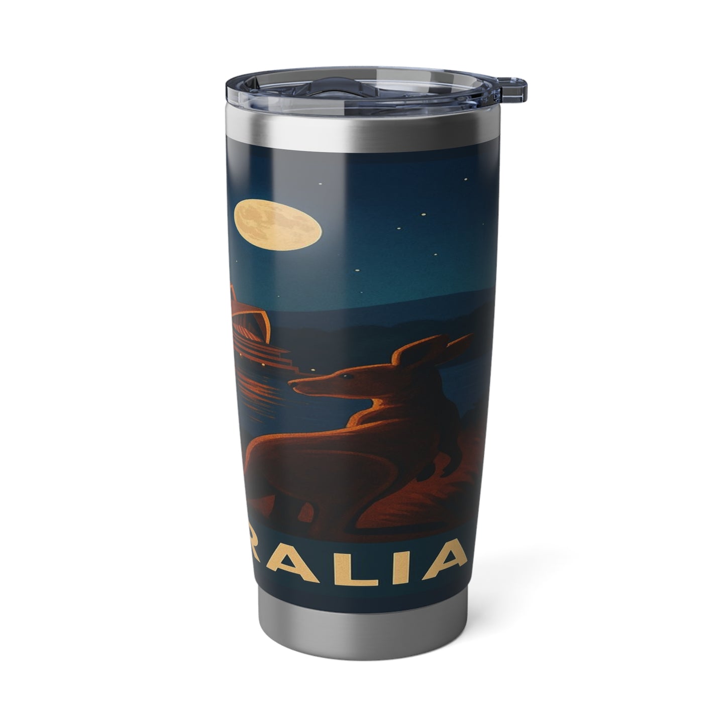 "Vaso Térmico Vagabond 20oz Australia🌞 – Tierra de maravillas naturales y espíritu libre"