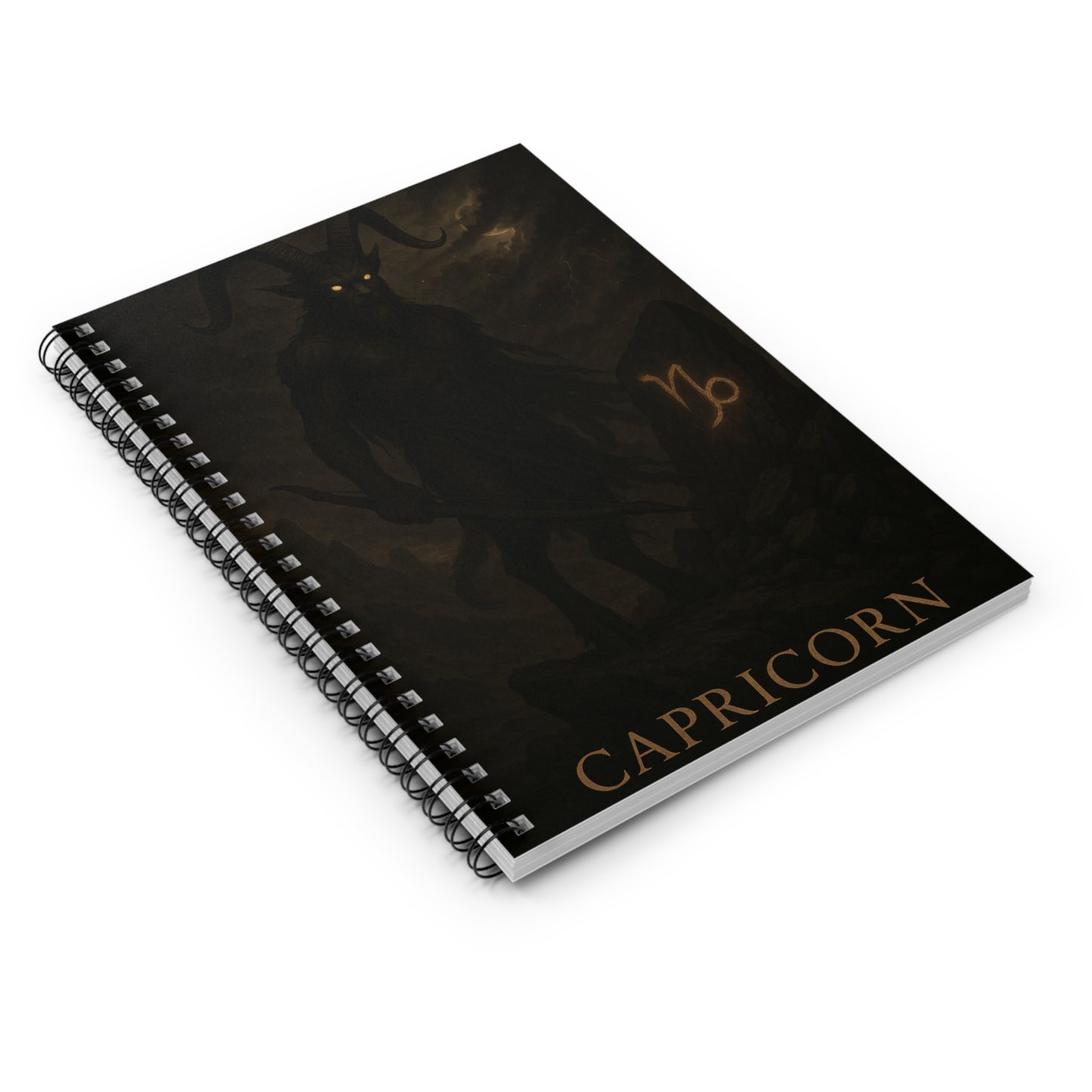 "libreta ♑ Capricornio – El Guardián de las Cumbres"