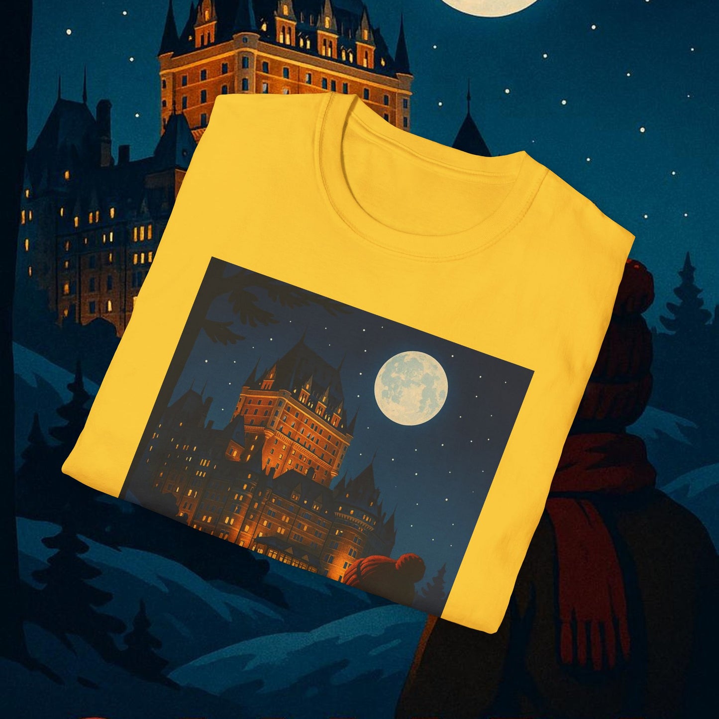 "Camiseta Canadá: Naturaleza Majestuosa y Espíritu Libre 🍁🏞️🦌"