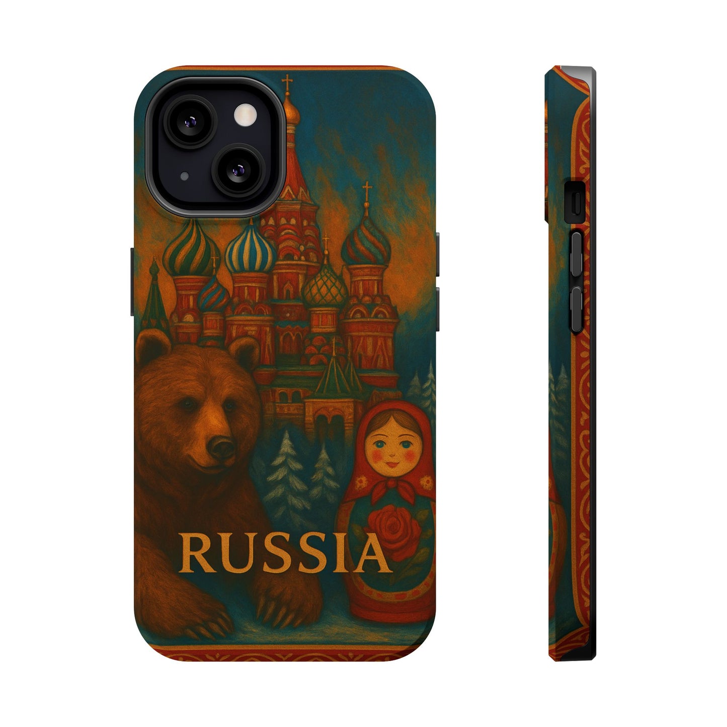 "Funda Magnética Reforzada Magnética Reforzada Rusia❄️ – Tierra de historia, misterio y grandeza"