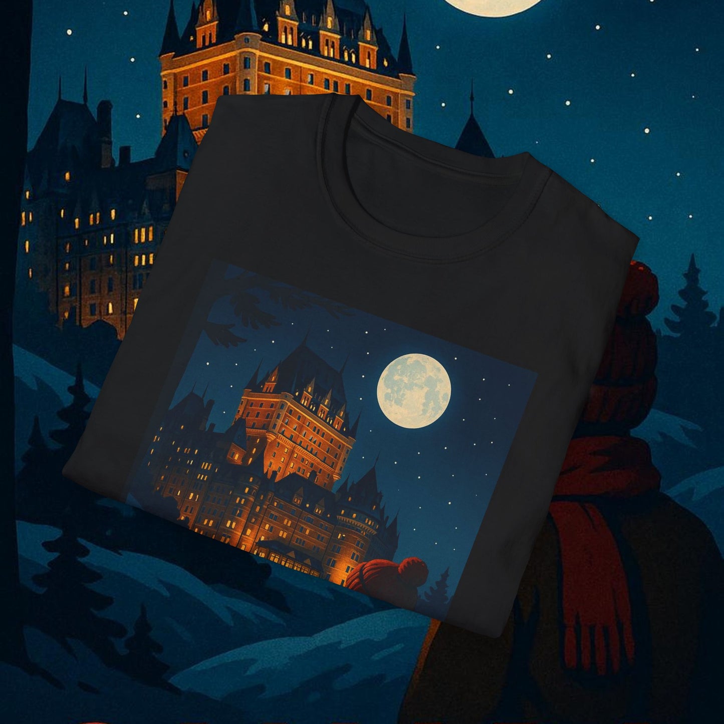 "Camiseta Canadá: Naturaleza Majestuosa y Espíritu Libre 🍁🏞️🦌"