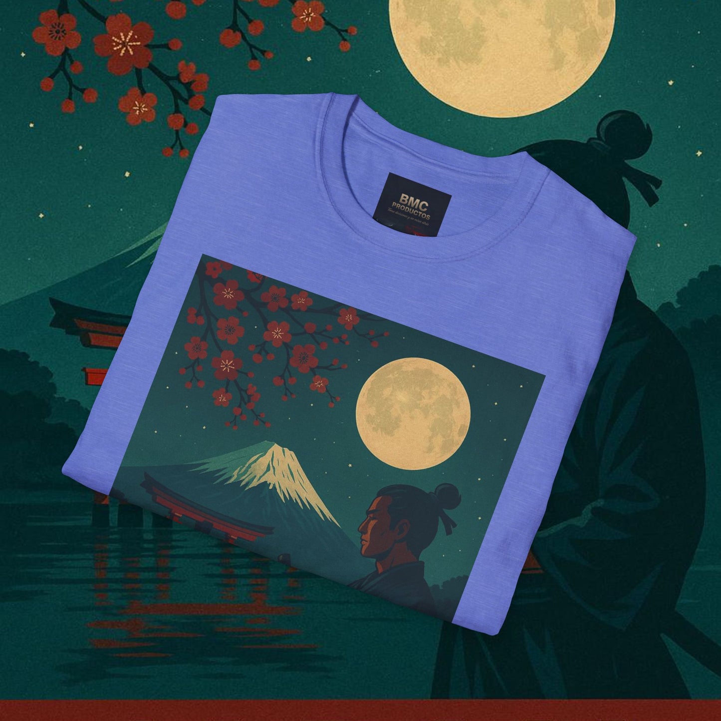 "Camiseta Japón: Tradición entre Cerezos y Montañas 🌸⛩️🗻"