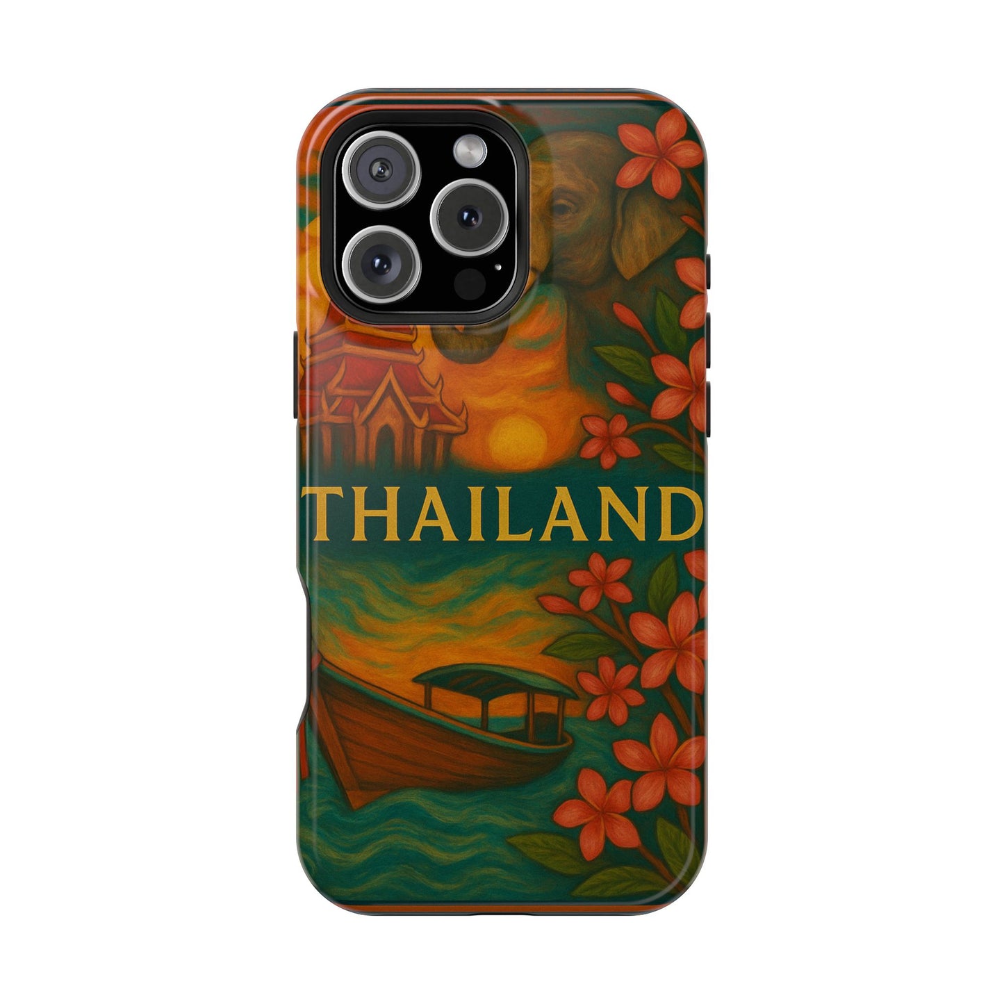 "Funda Magnética Reforzada Magnética Reforzada Thailand🌴 – El Reino de las Sonrisas y la Aventura"