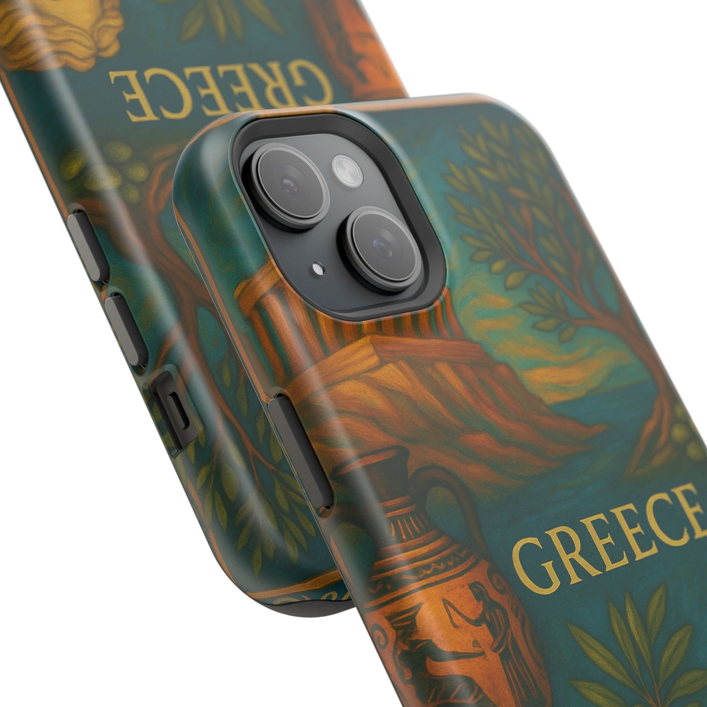 "Funda Magnética Reforzada Magnética Reforzada Grecia: Cuna de Dioses, Maravillas y Filosofía 🌊🏛️⚡"
